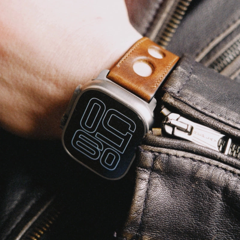 Handmade leather watch bands for the Apple Watch: timeless style meets top quality