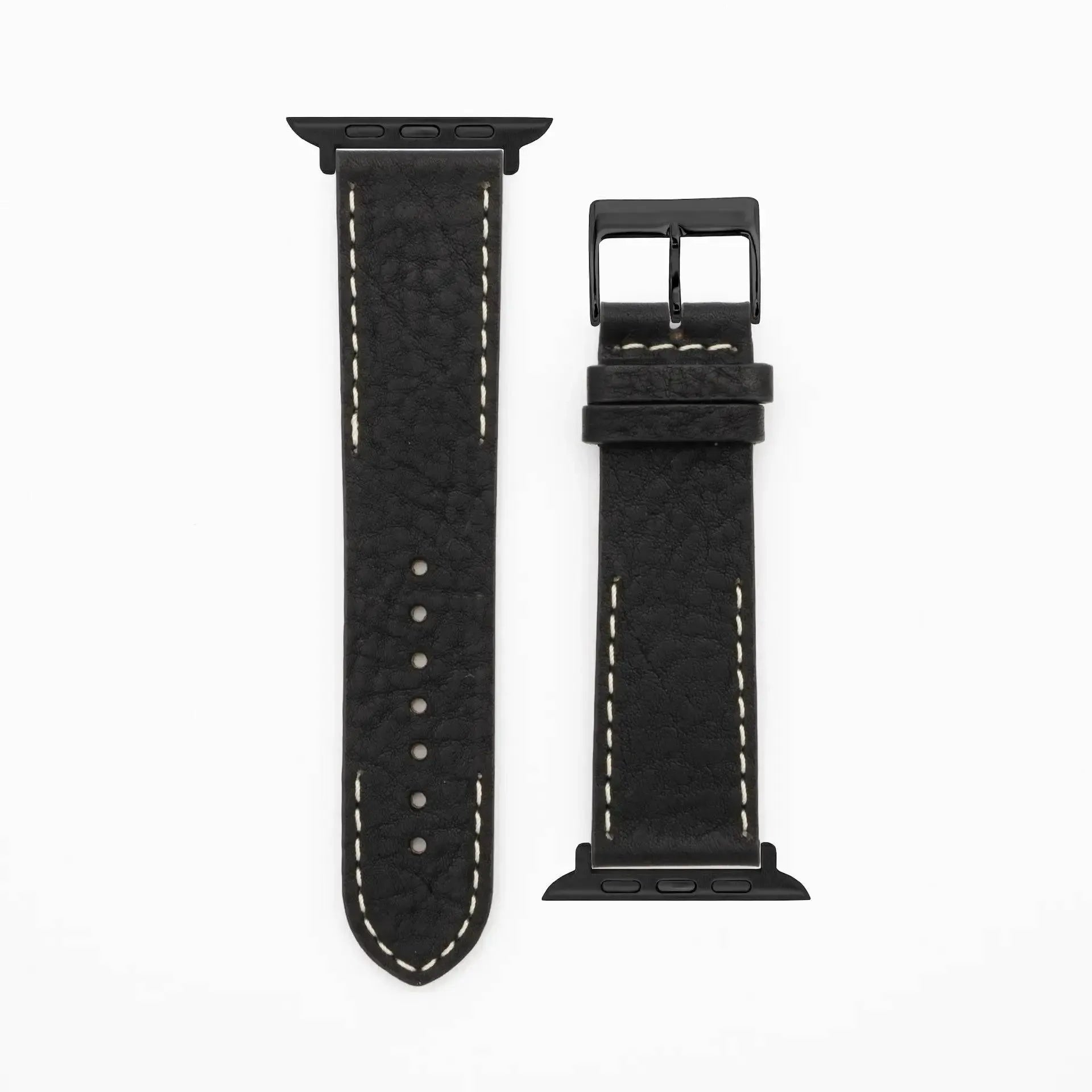 Modern Seam · Classic · Schwarz-Apple Watch-40/41/42mm-Edelband-Lederarmband-Apple Watch