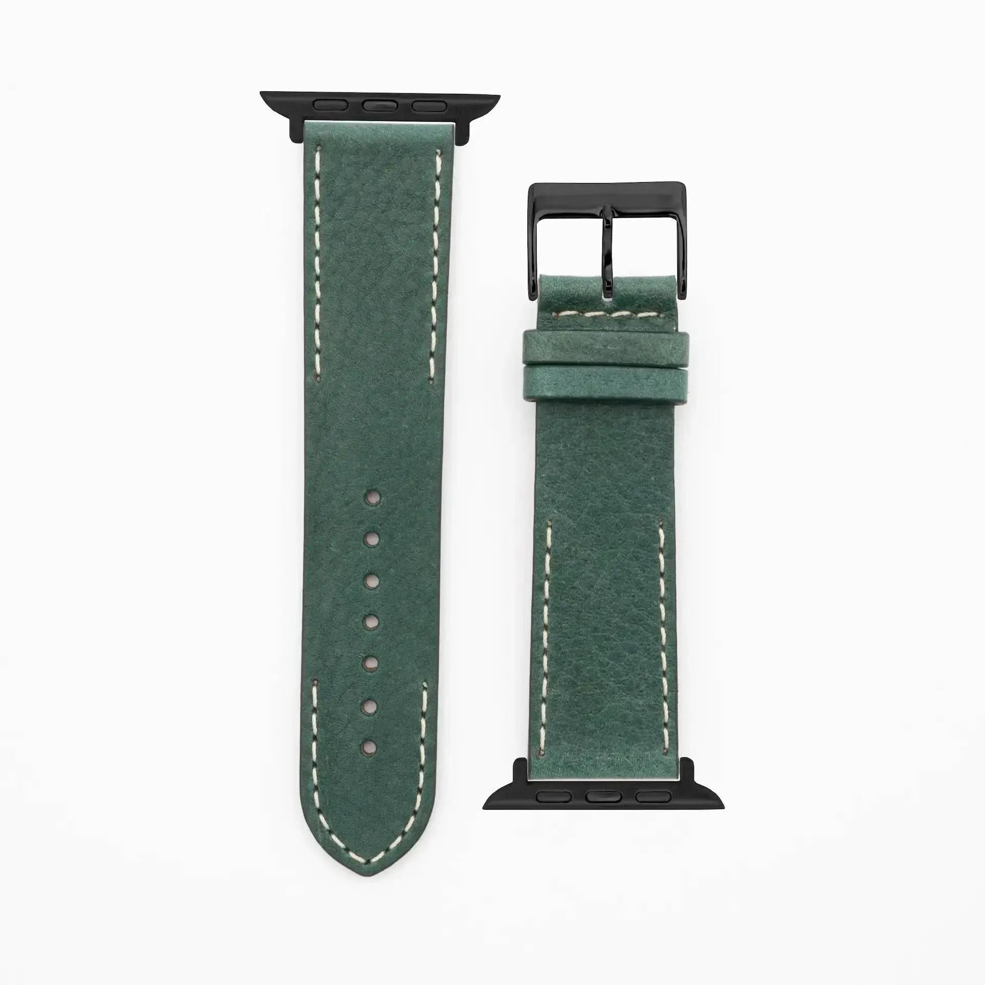 Modern Seam · Classic · Petrol-Apple Watch-40/41/42mm-Edelband-Lederarmband-Apple Watch