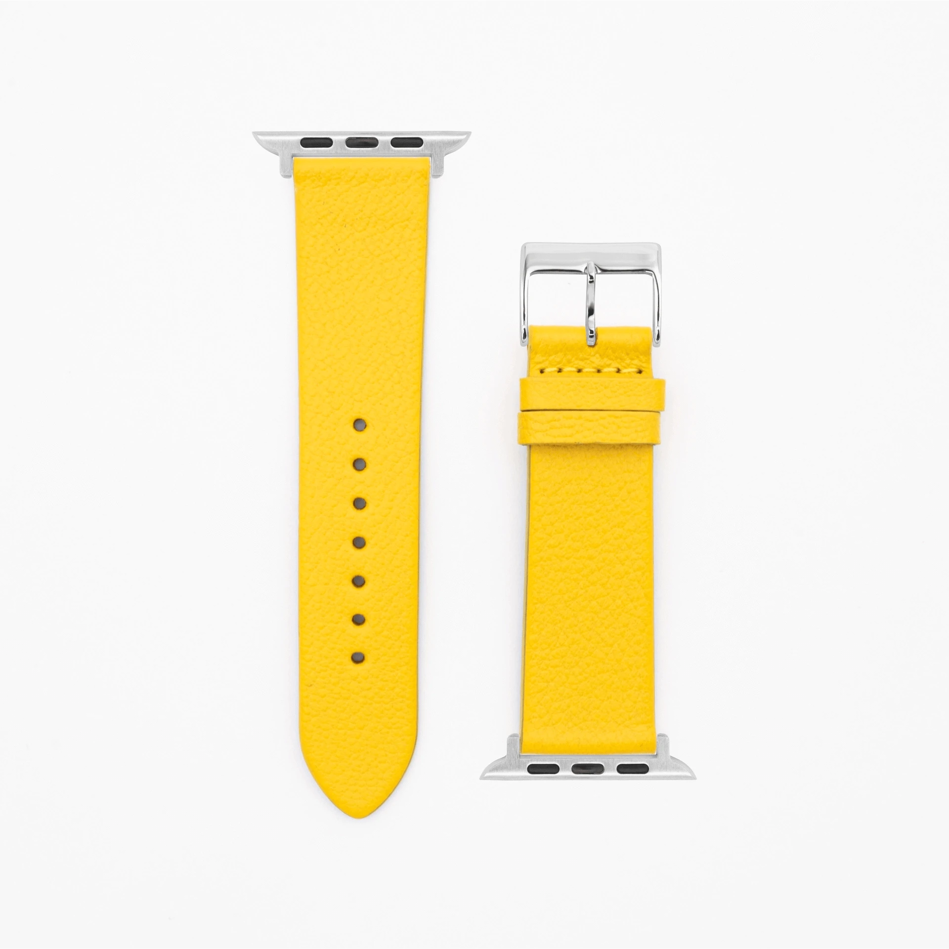 Goat - Classic - XS - Yellow-Apple Watch-40/41/42mm-Edelband-Leather Strap-Apple Watch
