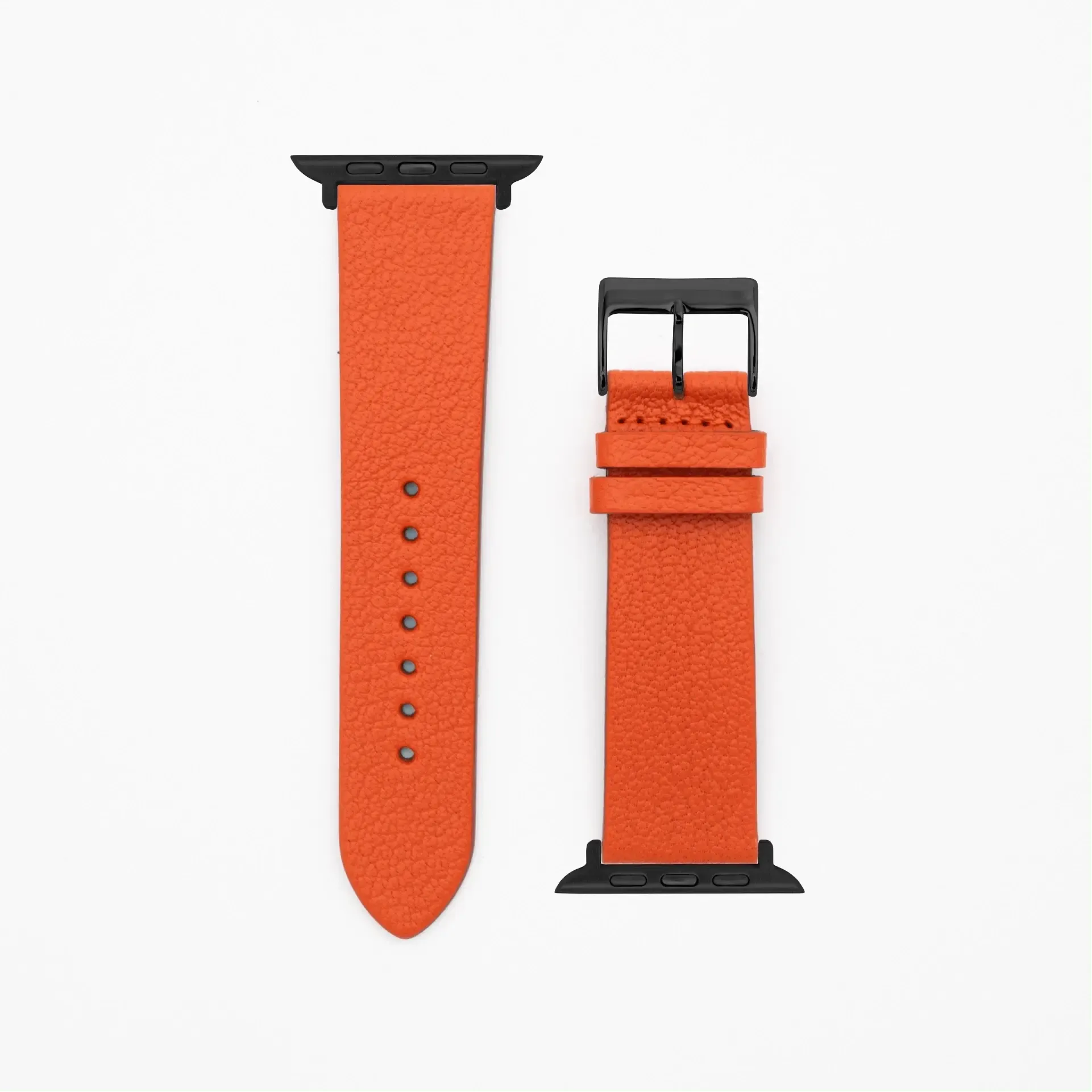 Goat · Classic · XS · Orange-Apple Watch-40/41/42mm-Edelband-Lederarmband-Apple Watch