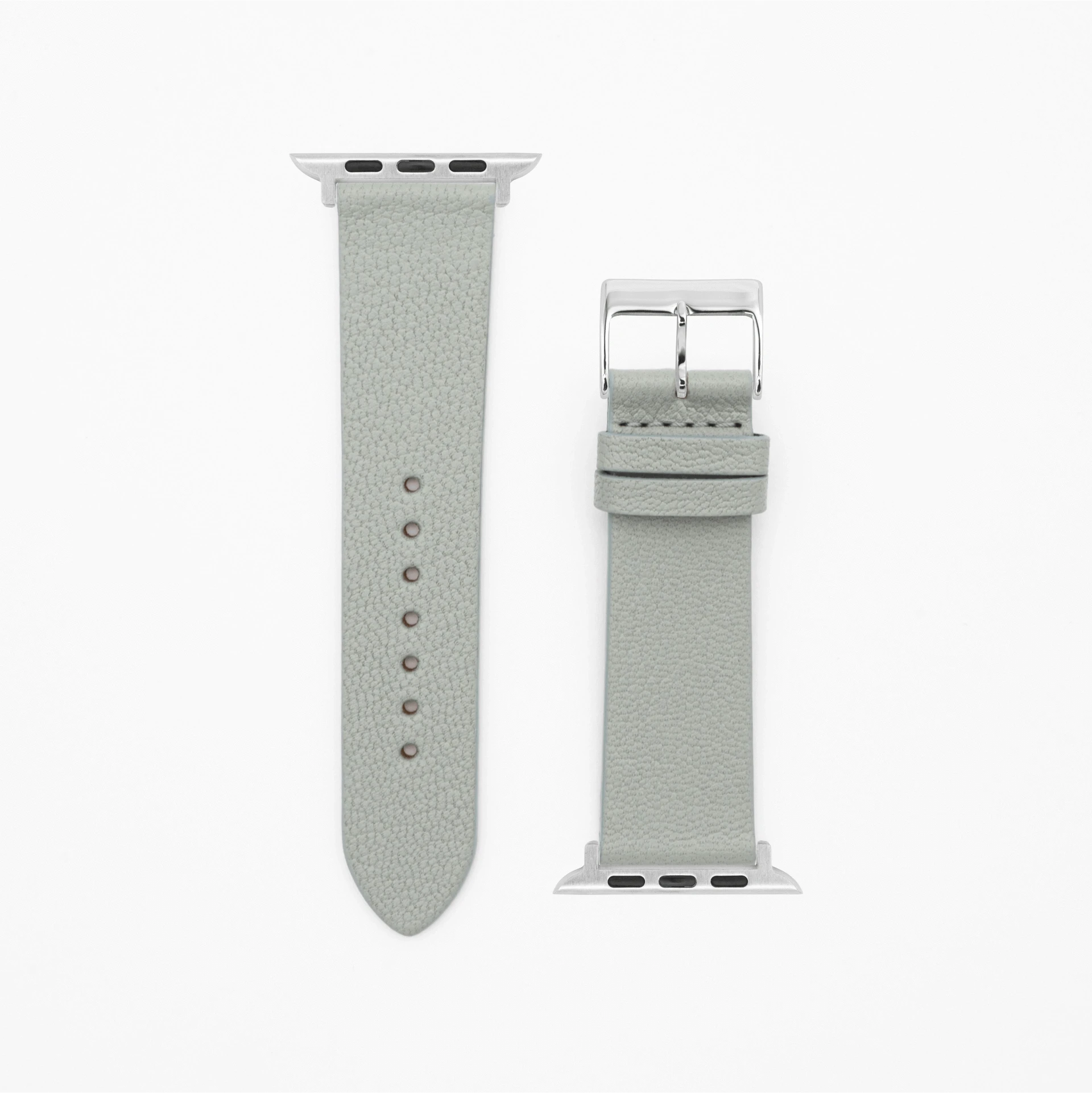 Goat - Classic - XS - Gray-Apple Watch-40/41/42mm-Edelband-Leather Strap-Apple Watch