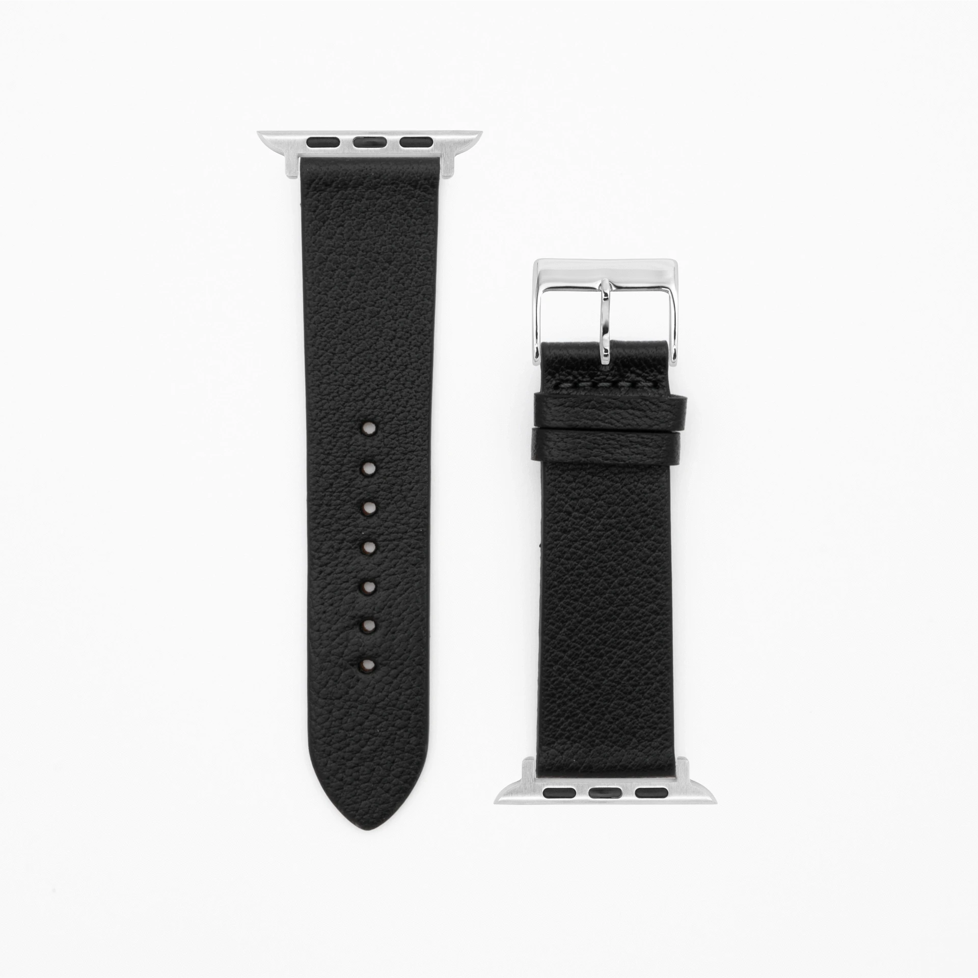 Goat - Classic - XS - Black-Apple Watch-40/41/42mm-Edelband-Leather Strap-Apple Watch