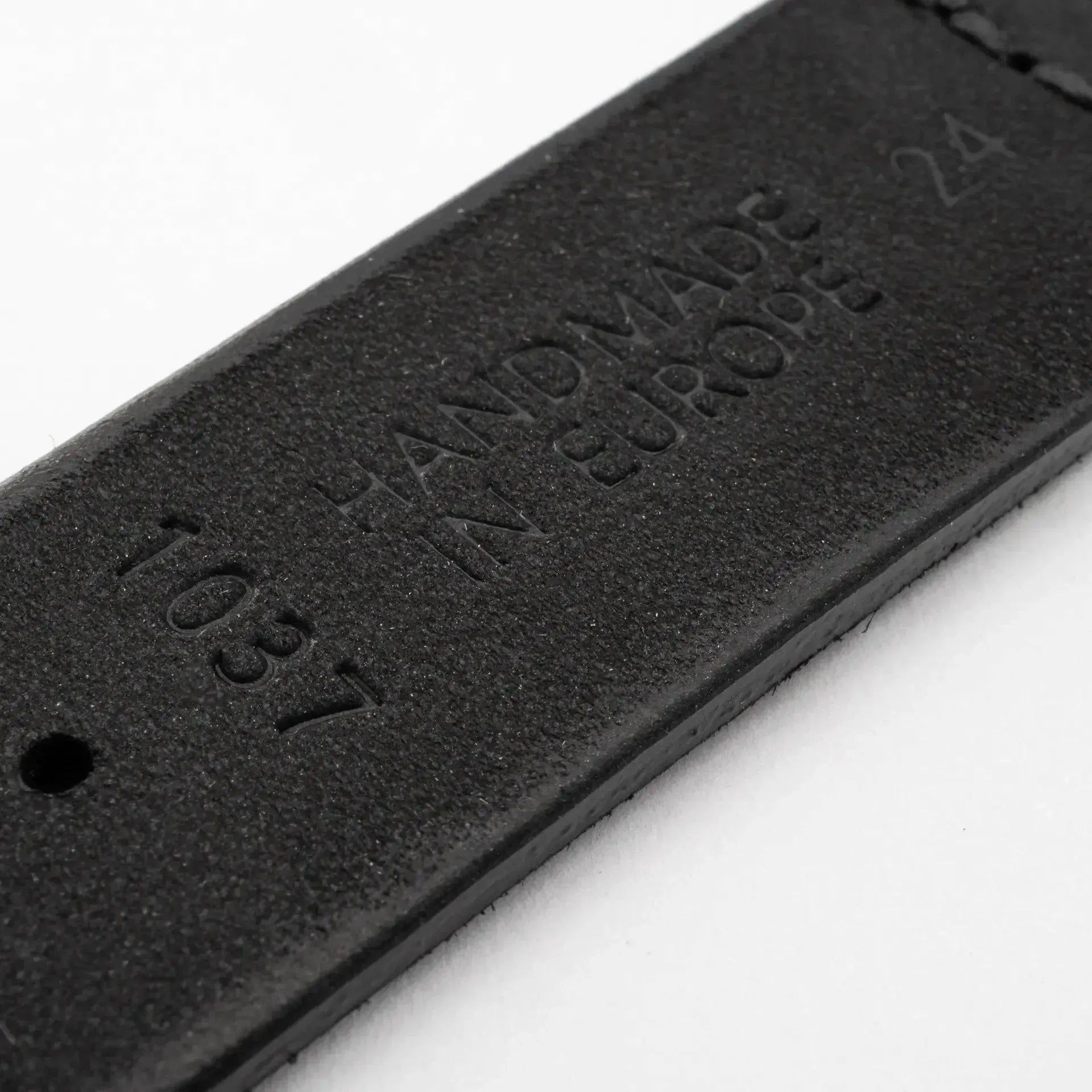 Legacy · Vintage · Schwarz-Edelband-Lederarmband-Apple Watch