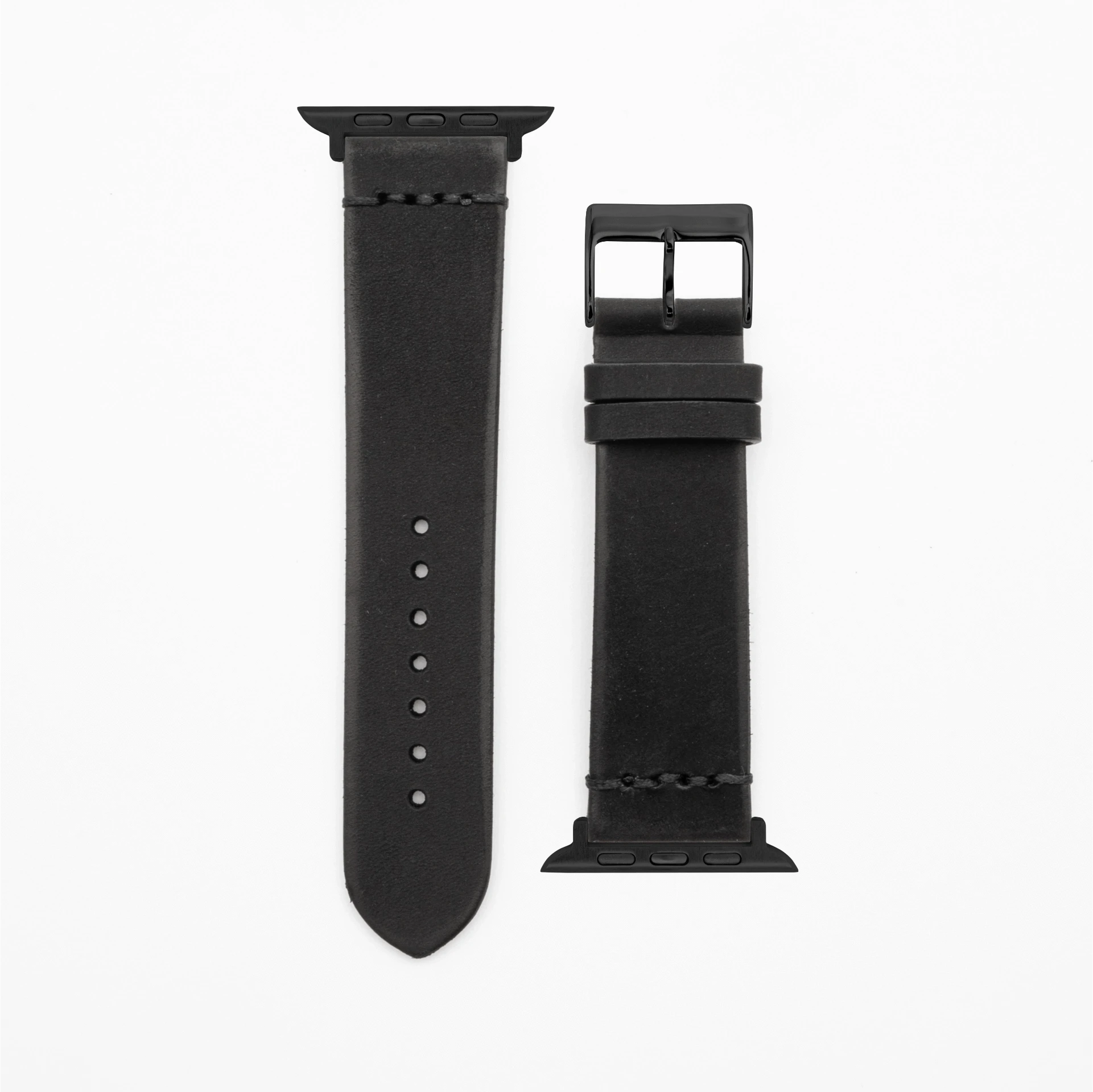 Legacy - Vintage - Black-Apple Watch-40/41/42mm-Leather Strap-Apple Watch