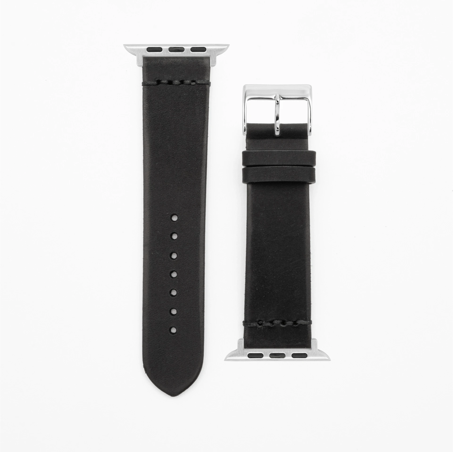 Legacy - Vintage - Black-Apple Watch-40/41/42mm-Leather Strap-Apple Watch