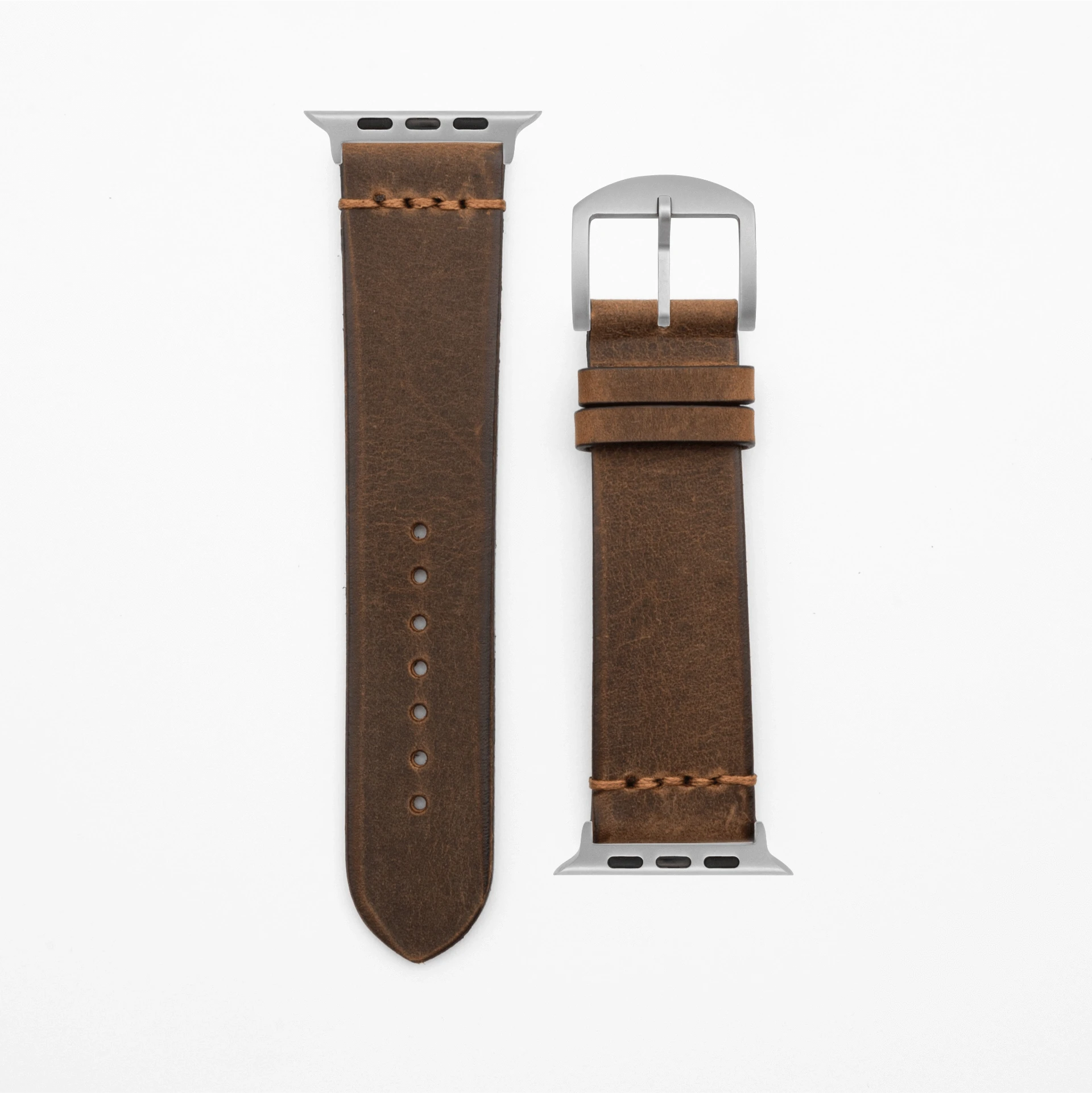 Legacy - Vintage - Brown Apple Watch Ultra 49mm Leather Strap Apple Watch