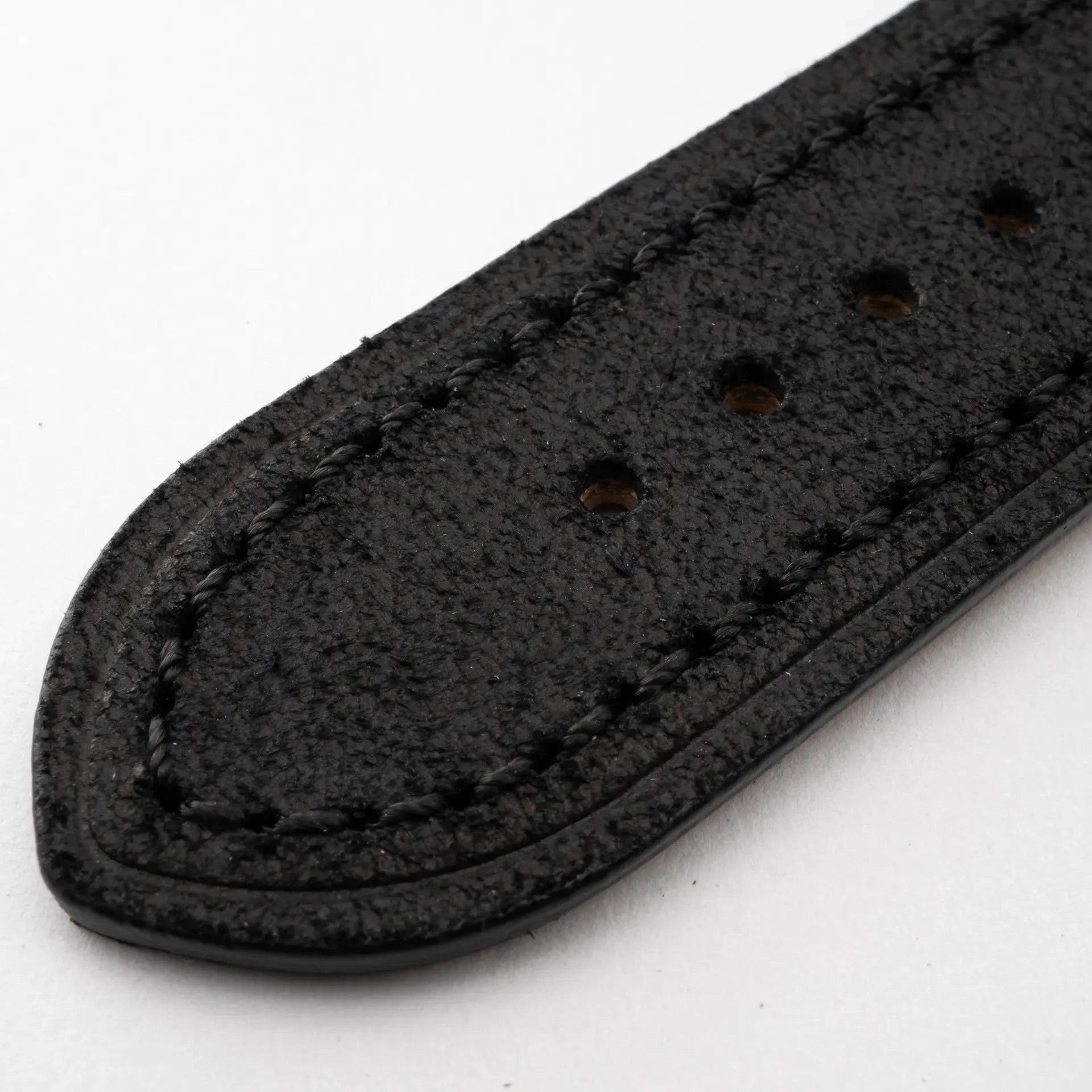 Harbour - Vintage - Black leather strap-Apple Watch