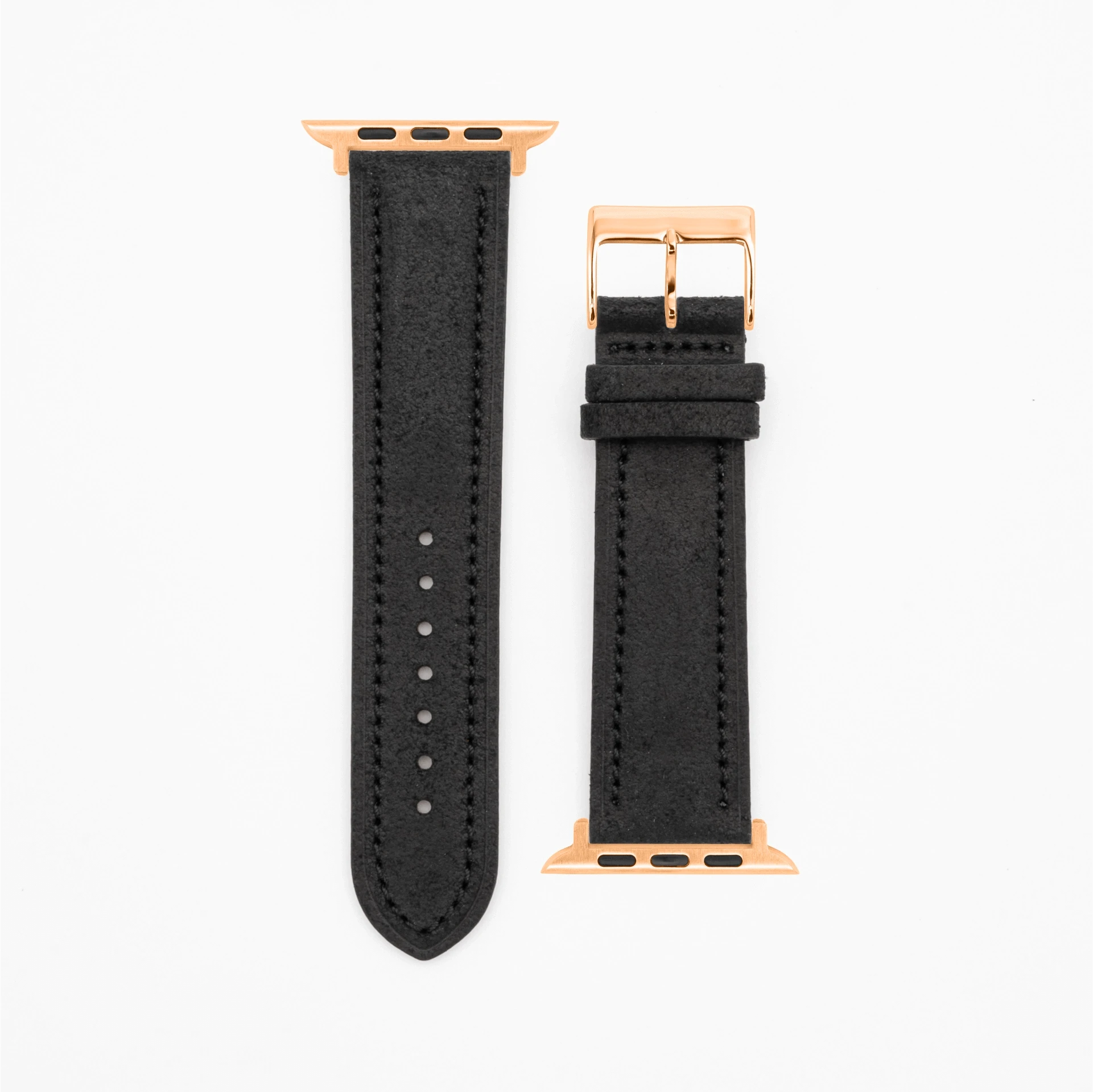 Harbour - Vintage - Black-Apple Watch-40/41/42mm-Edelband-Leather Strap-Apple Watch