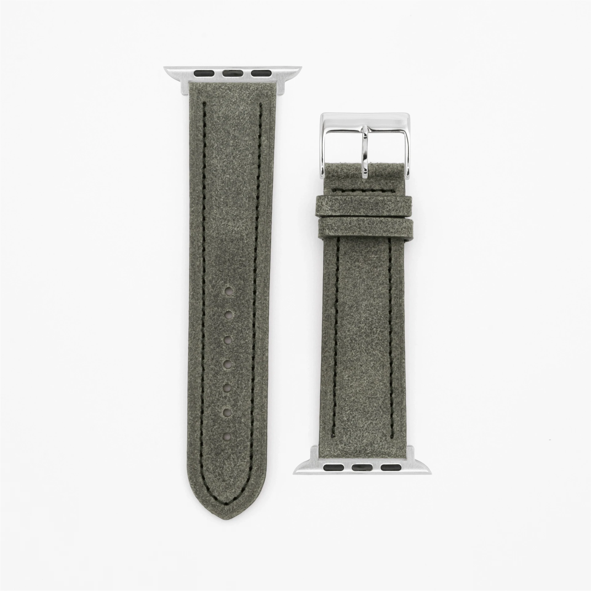 Harbour - Vintage - Moss green Apple Watch-40/41/42mm leather strap-Apple Watch