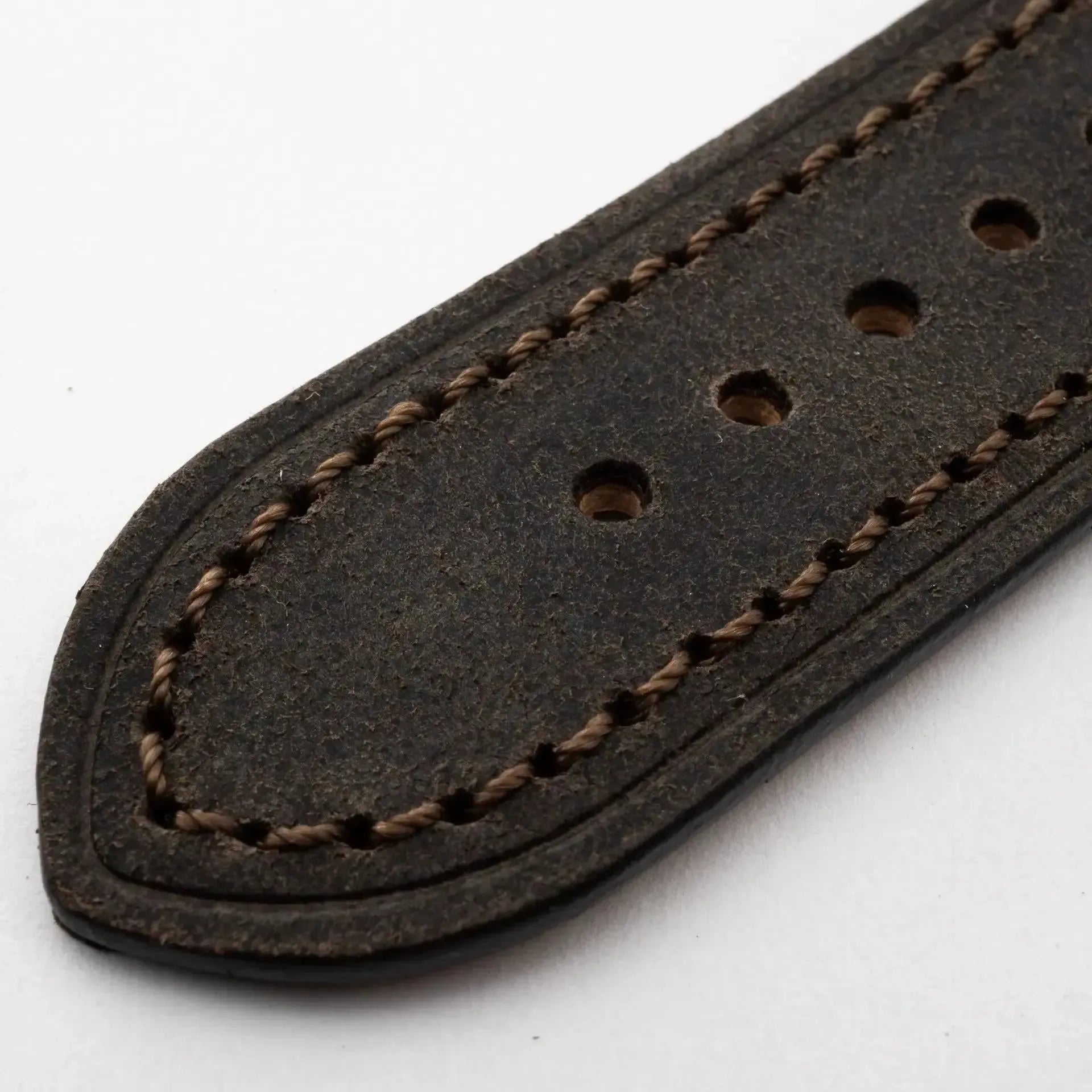 Harbour - Vintage - Dark brown leather strap-Apple Watch