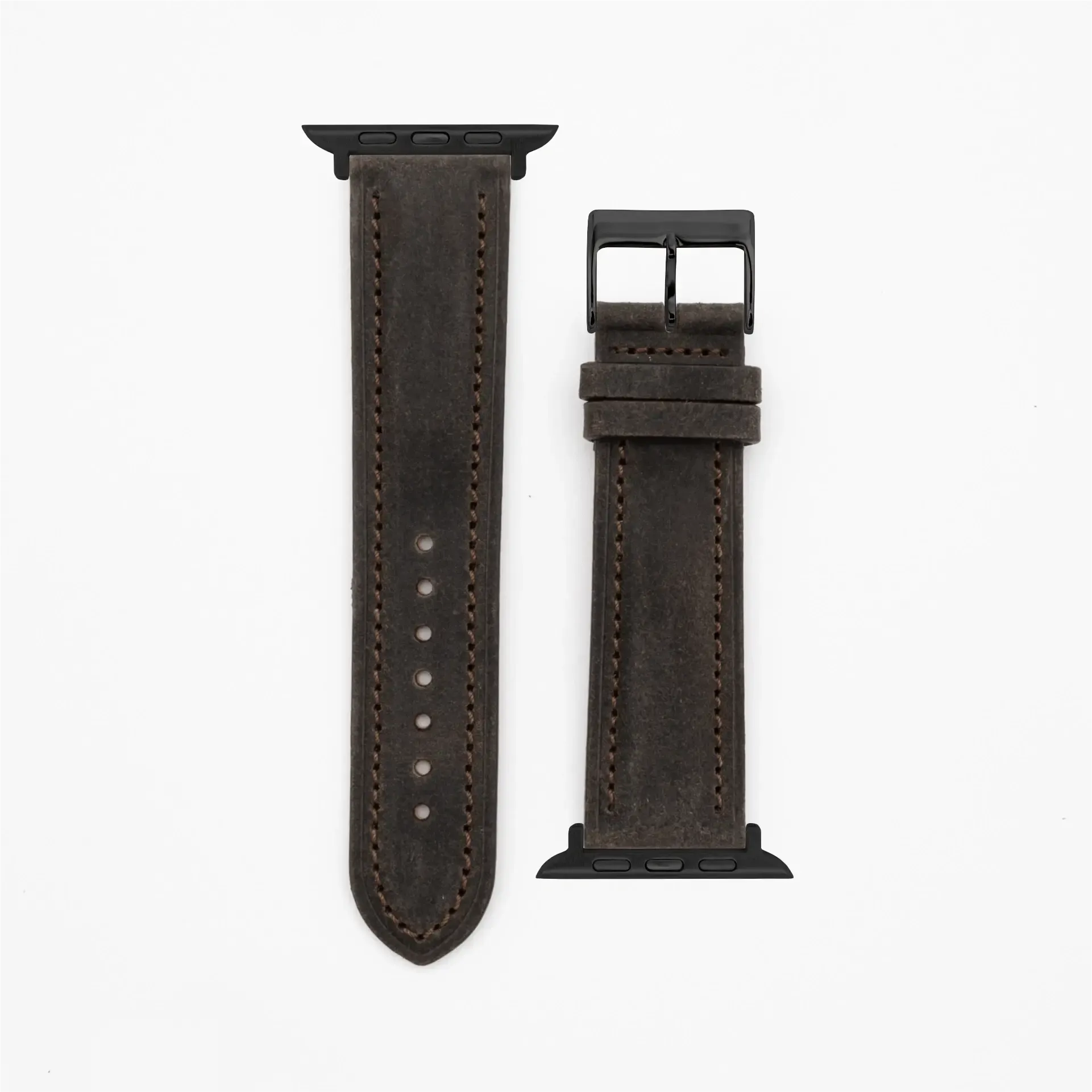 Harbour - Vintage - Dark brown Apple Watch 40/41/42mm leather strap Apple Watch