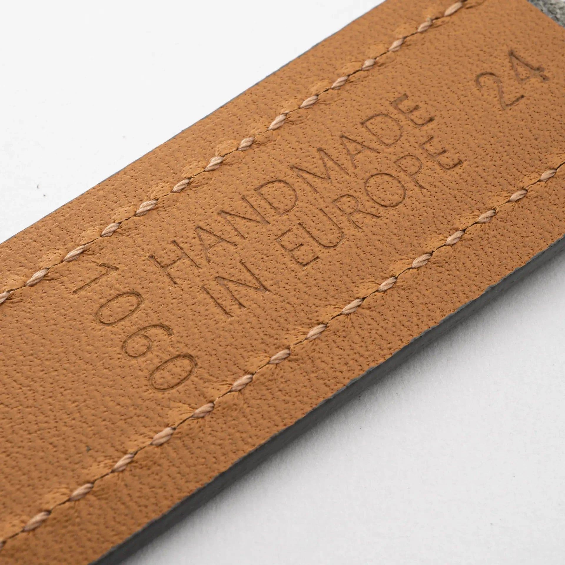 Harbour - Vintage - Grey leather strap-Apple Watch