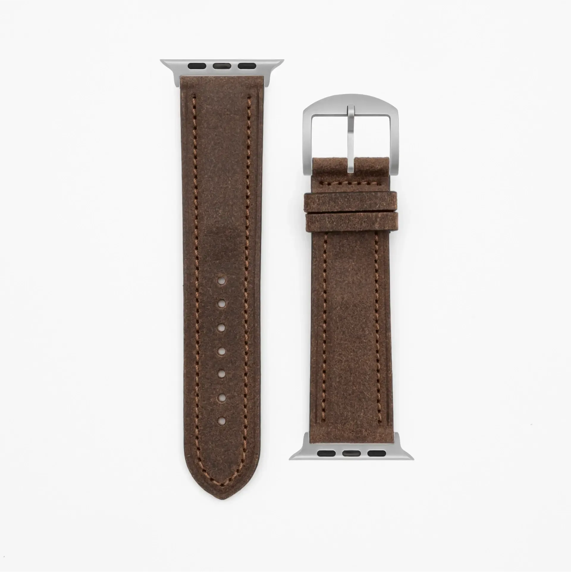 Harbour · Vintage · Braun-Edelband-Lederarmband-Apple Watch