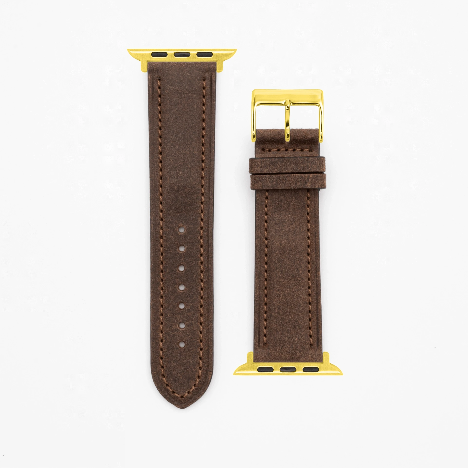 Harbour - Vintage - Brown-Apple Watch-40/41/42mm-Leather Strap-Apple Watch