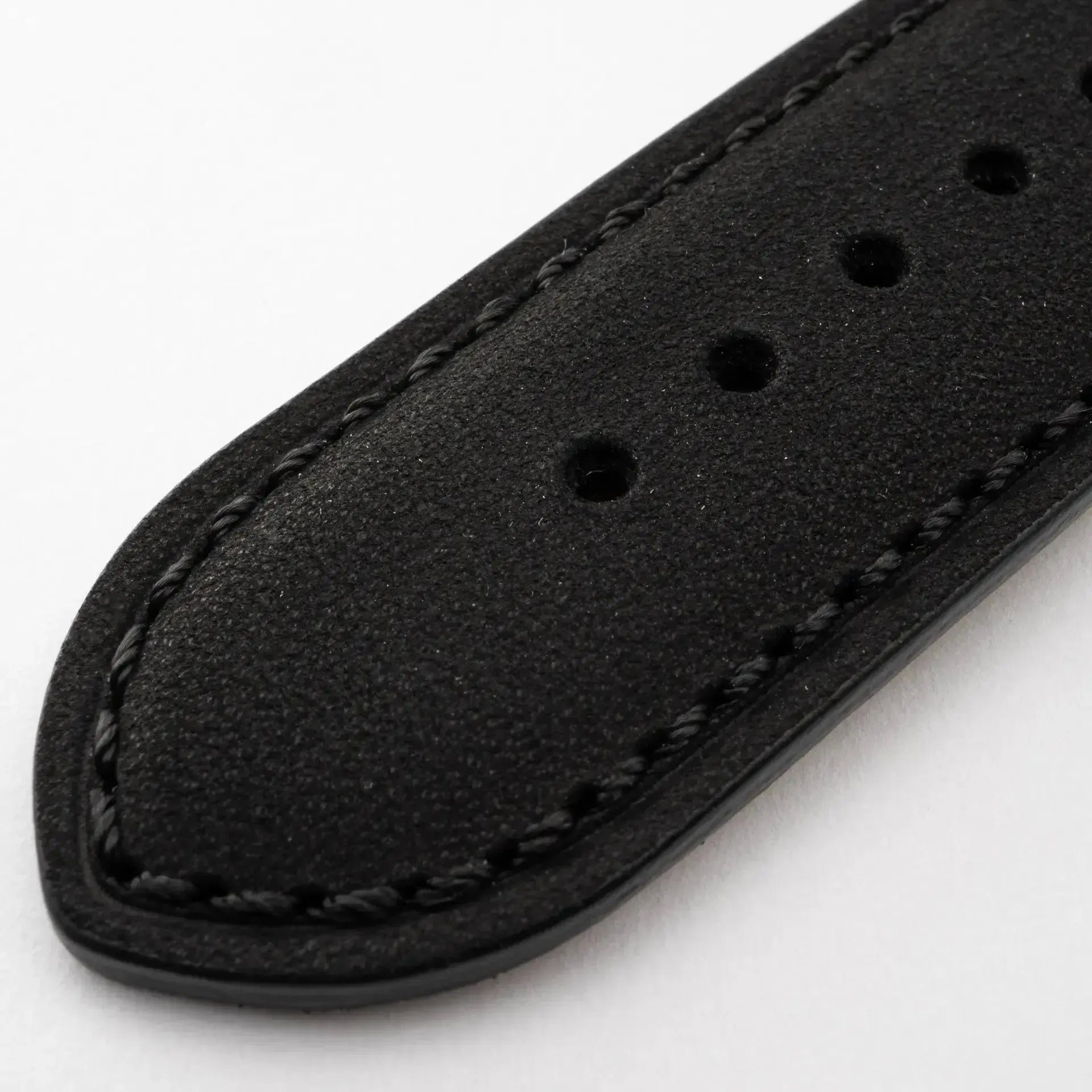 Gentle · Classic · Schwarz-Edelband-Lederarmband-Apple Watch