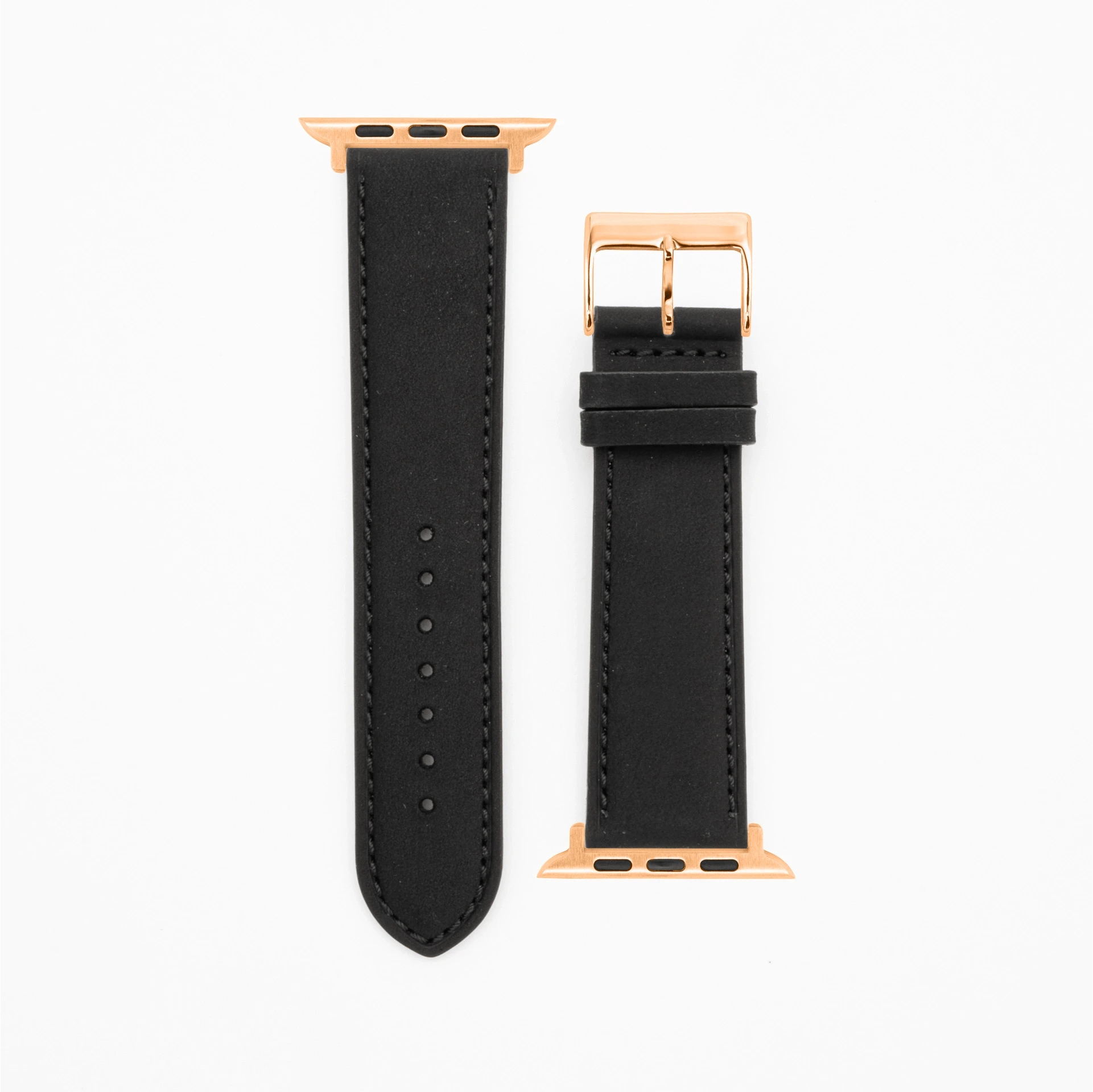Gentle - Classic - Black-Apple Watch-40/41/42mm-Edelband-Leather Strap-Apple Watch