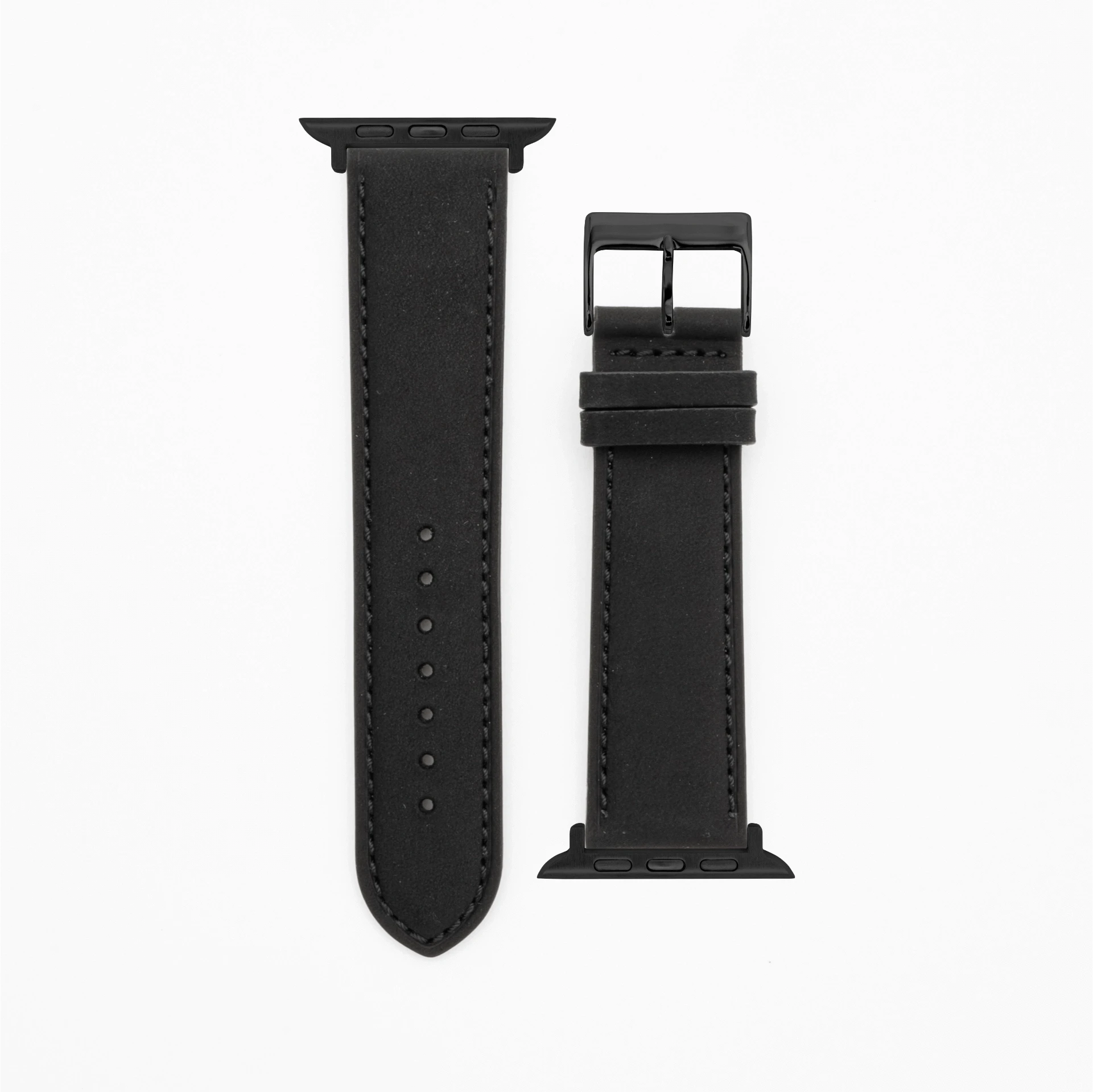 Gentle - Classic - Black-Apple Watch-40/41/42mm-Edelband-Leather Strap-Apple Watch