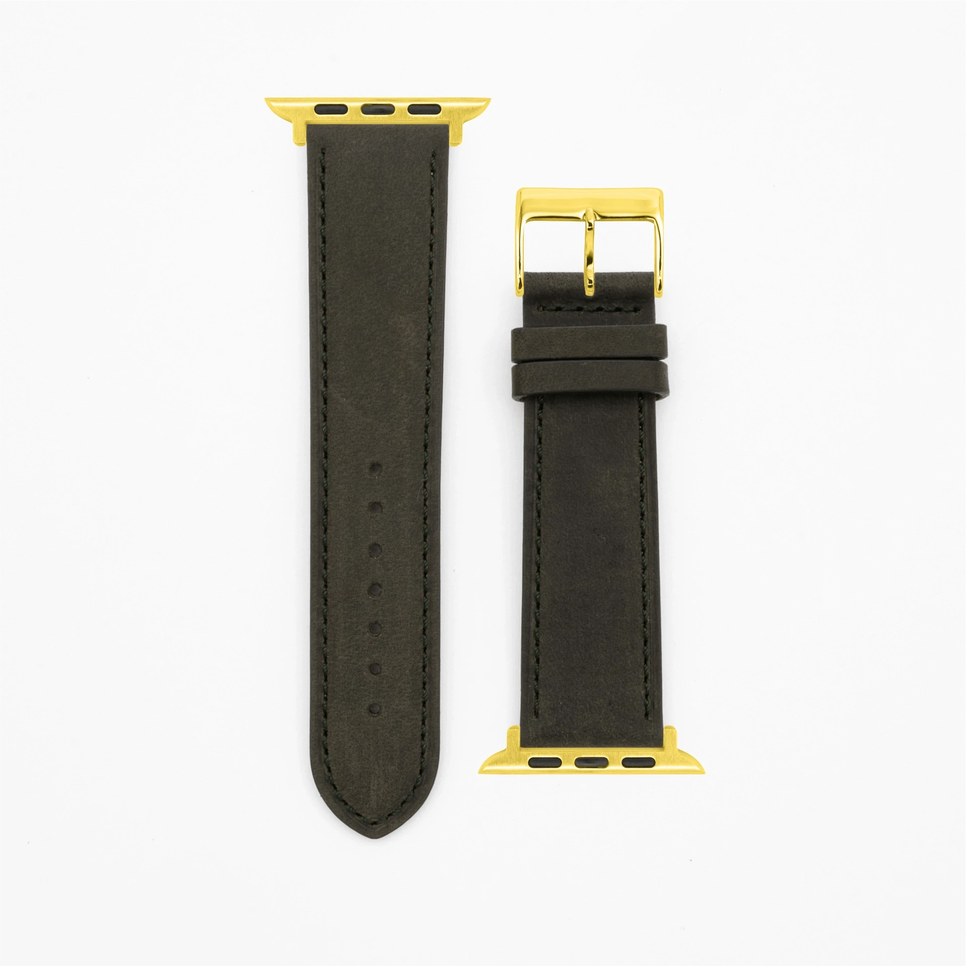 Gentle - Classic - Dark green-Apple Watch-40/41/42mm-Edelband-Leather Strap-Apple Watch