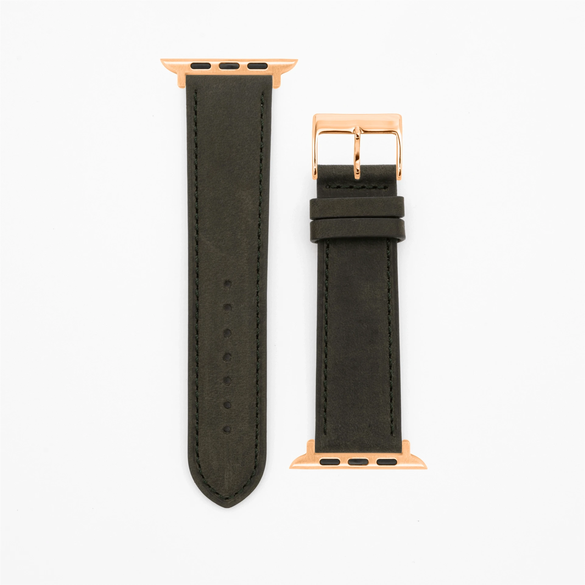 Gentle - Classic - Dark green-Apple Watch-40/41/42mm-Edelband-Leather Strap-Apple Watch