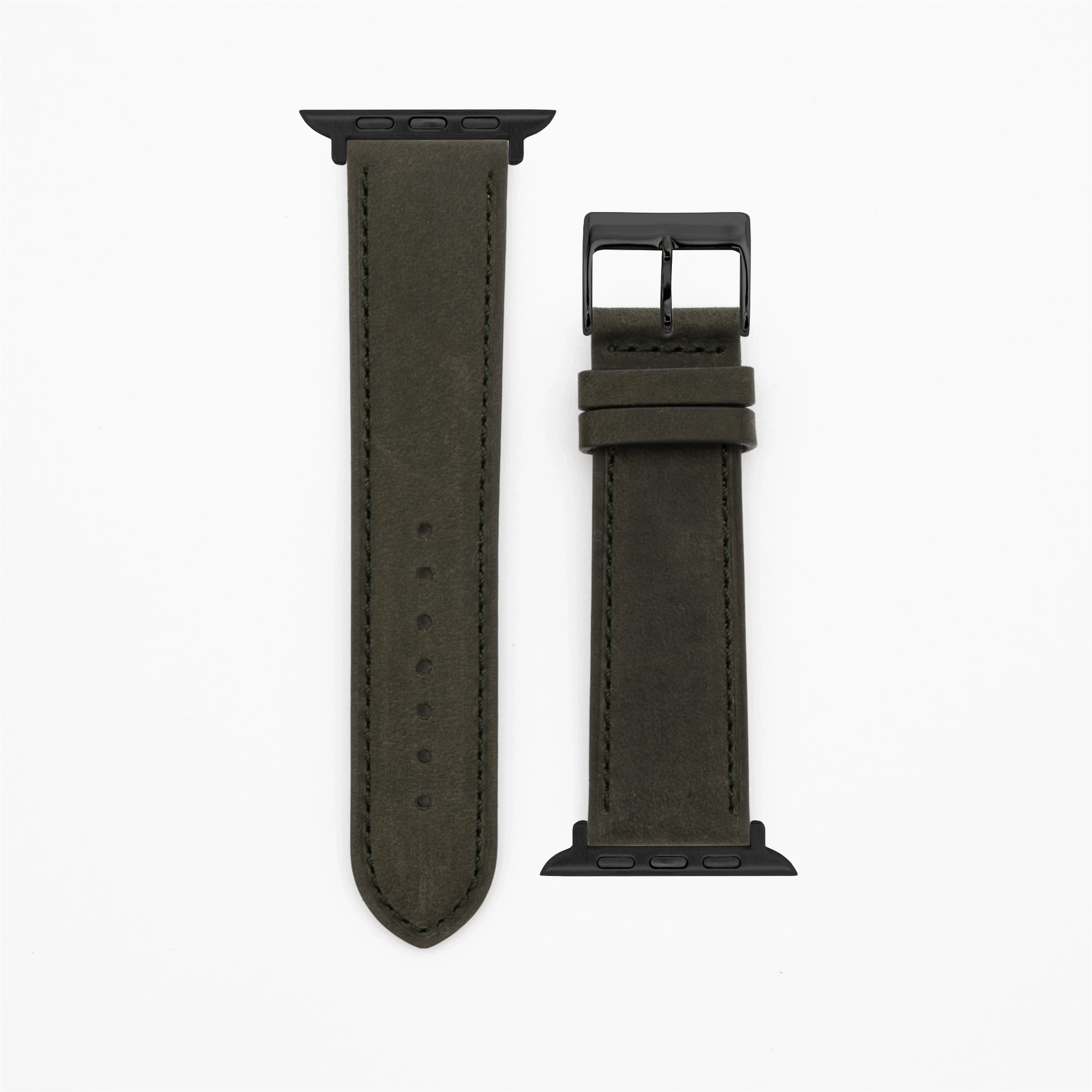 Gentle - Classic - Dark green-Apple Watch-40/41/42mm-Edelband-Leather Strap-Apple Watch