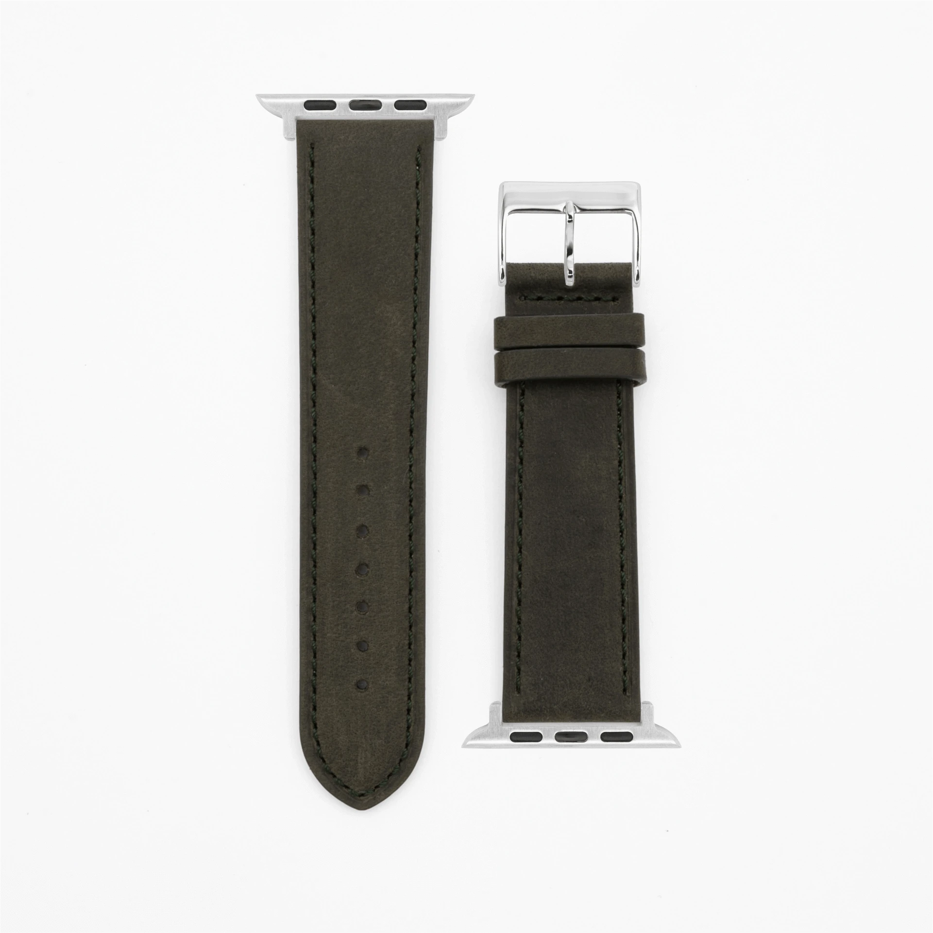 Gentle - Classic - Dark green-Apple Watch-40/41/42mm-Edelband-Leather Strap-Apple Watch