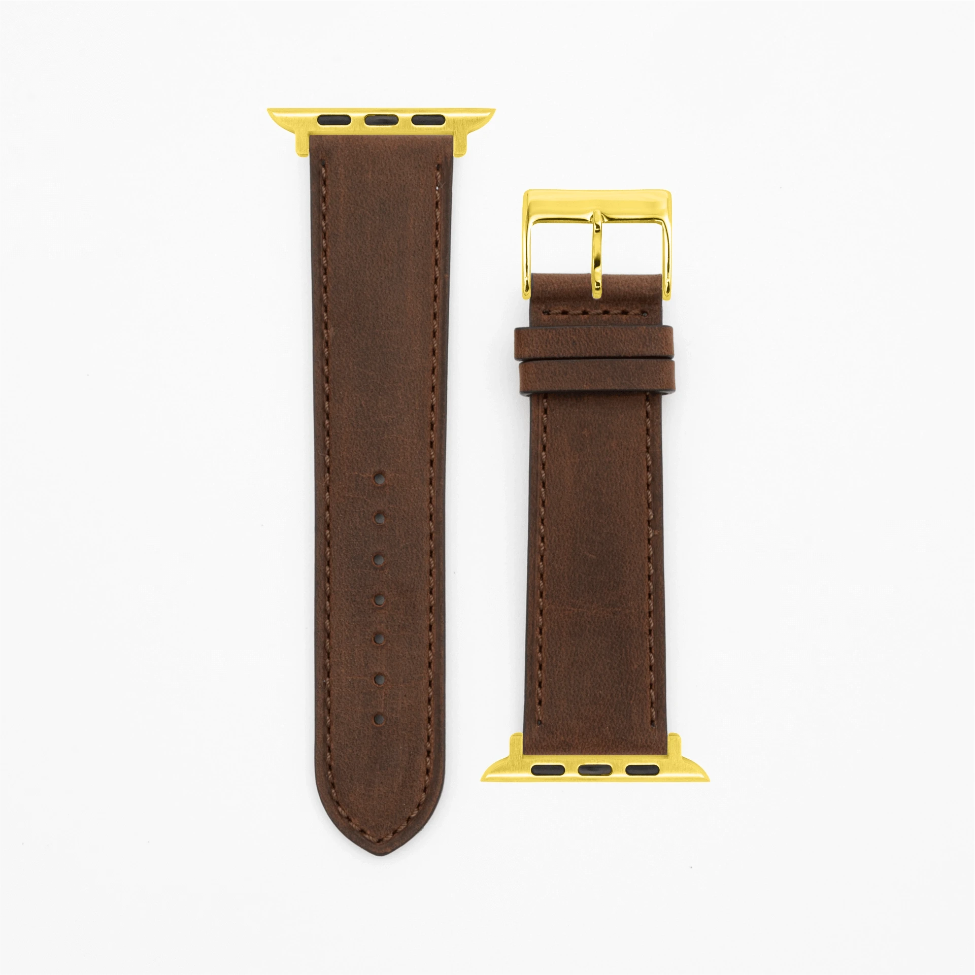 Gentle - Classic - Dark brown-Apple Watch-40/41/42mm-Edelband-Leather Strap-Apple Watch