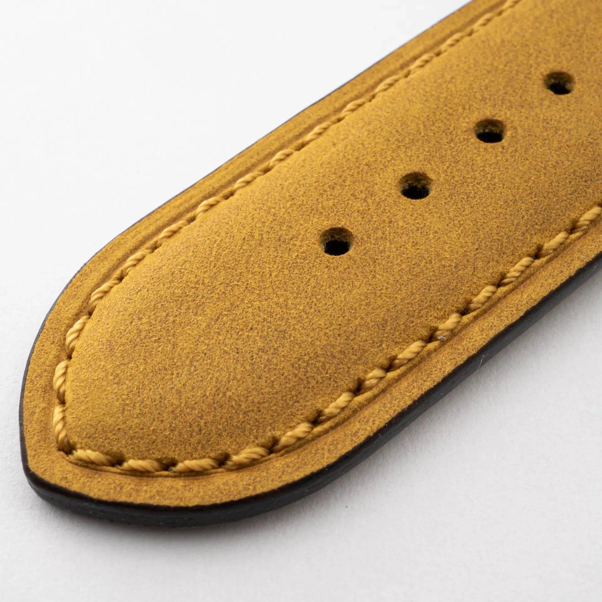 Gentle - Classic - Mustard leather strap-Apple Watch