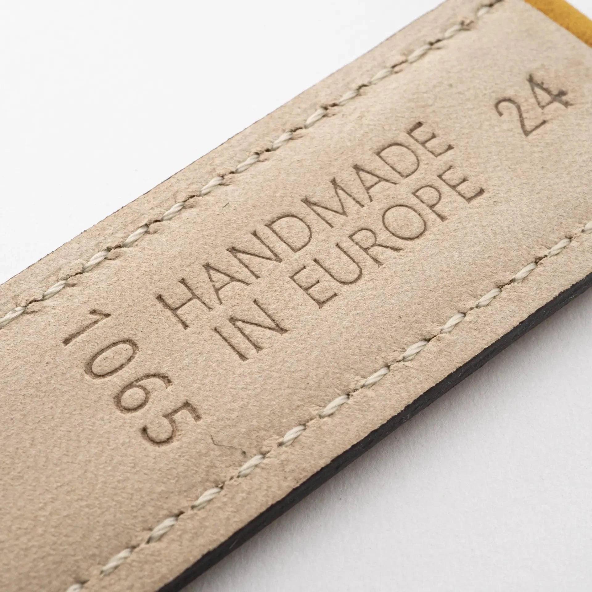 Gentle - Classic - Mustard leather strap-Apple Watch