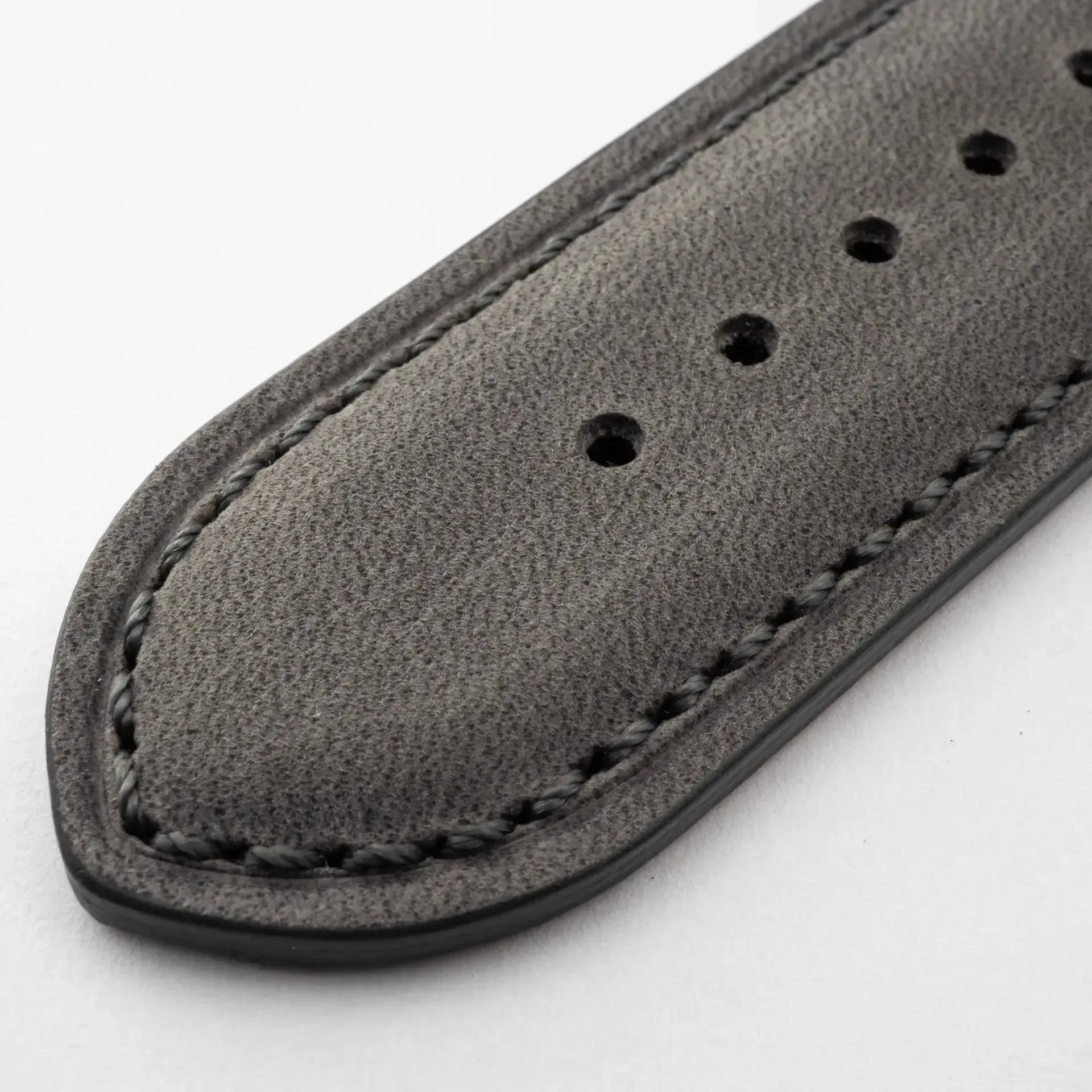 Gentle · Classic · Grau-Edelband-Lederarmband-Apple Watch