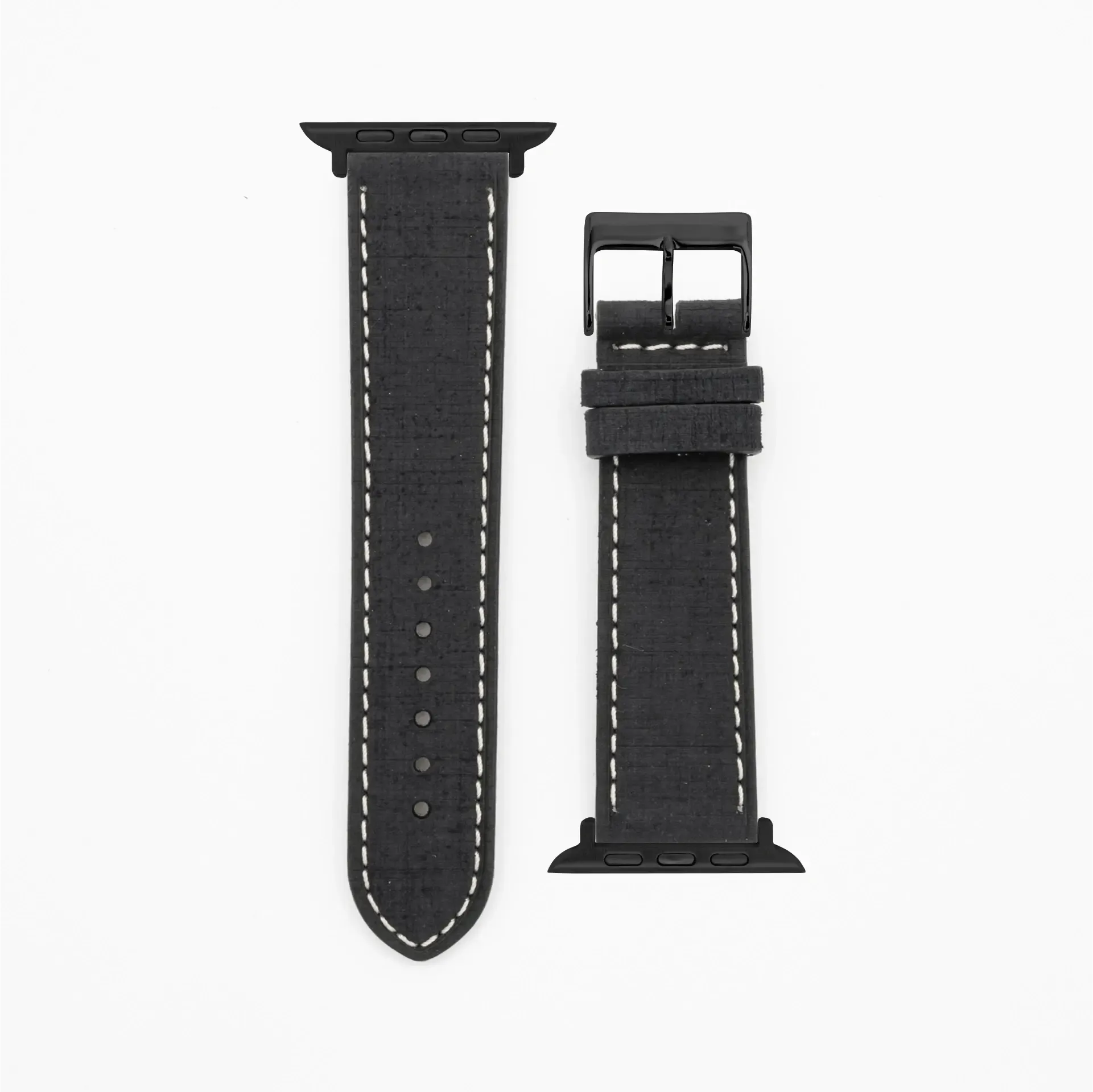 Grit - Vintage - Black-Apple Watch-40/41/42mm-Edelband-Leather Strap-Apple Watch