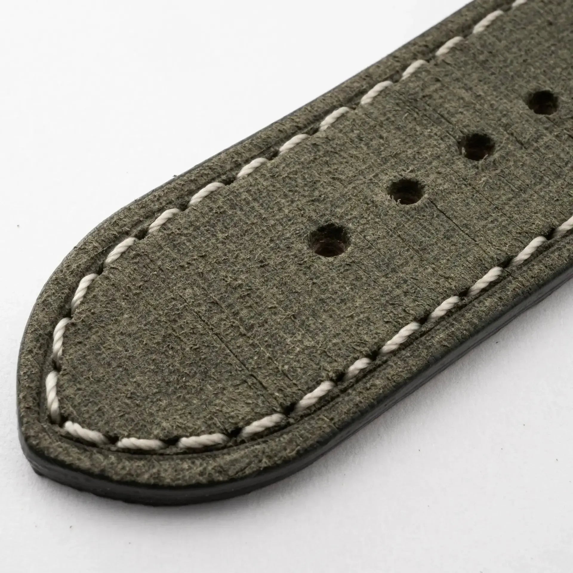 Grit · Vintage · Moosgrün-Edelband-Lederarmband-Apple Watch