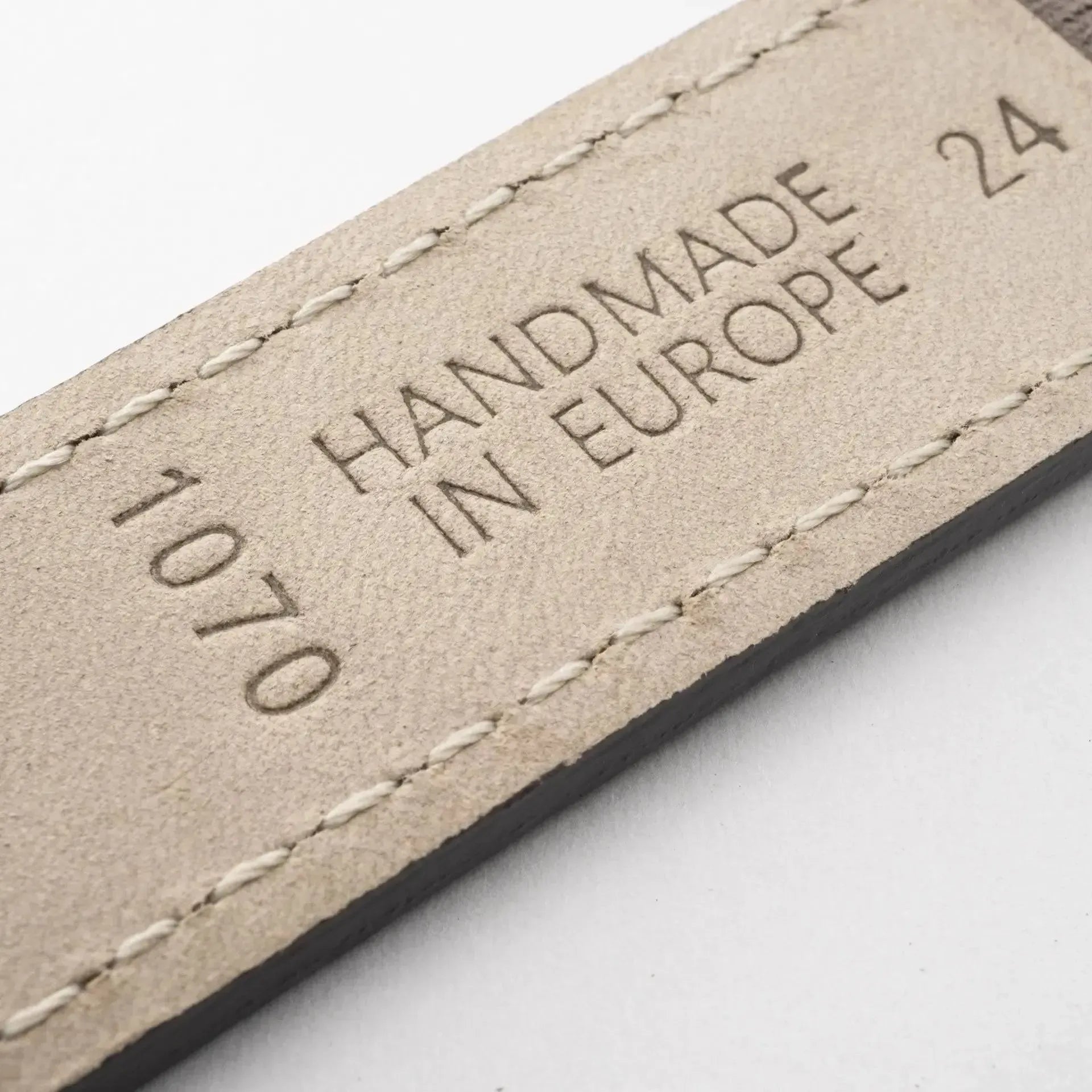 Grit - Vintage - Grey leather strap-Apple Watch