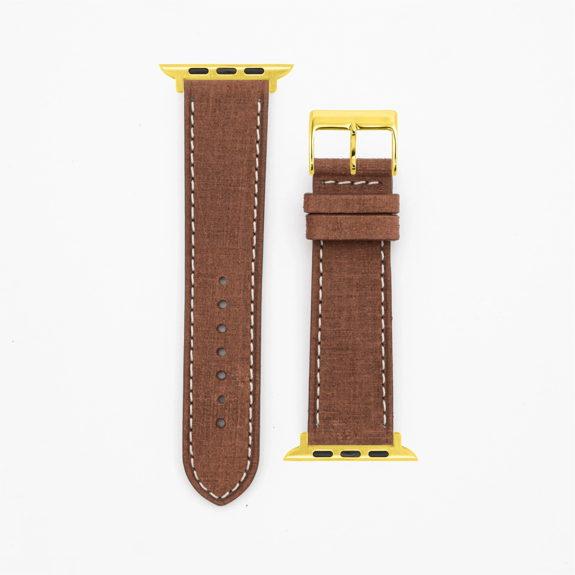 Grit - Vintage - Brown-Apple Watch-40/41/42mm-Leather Strap-Apple Watch
