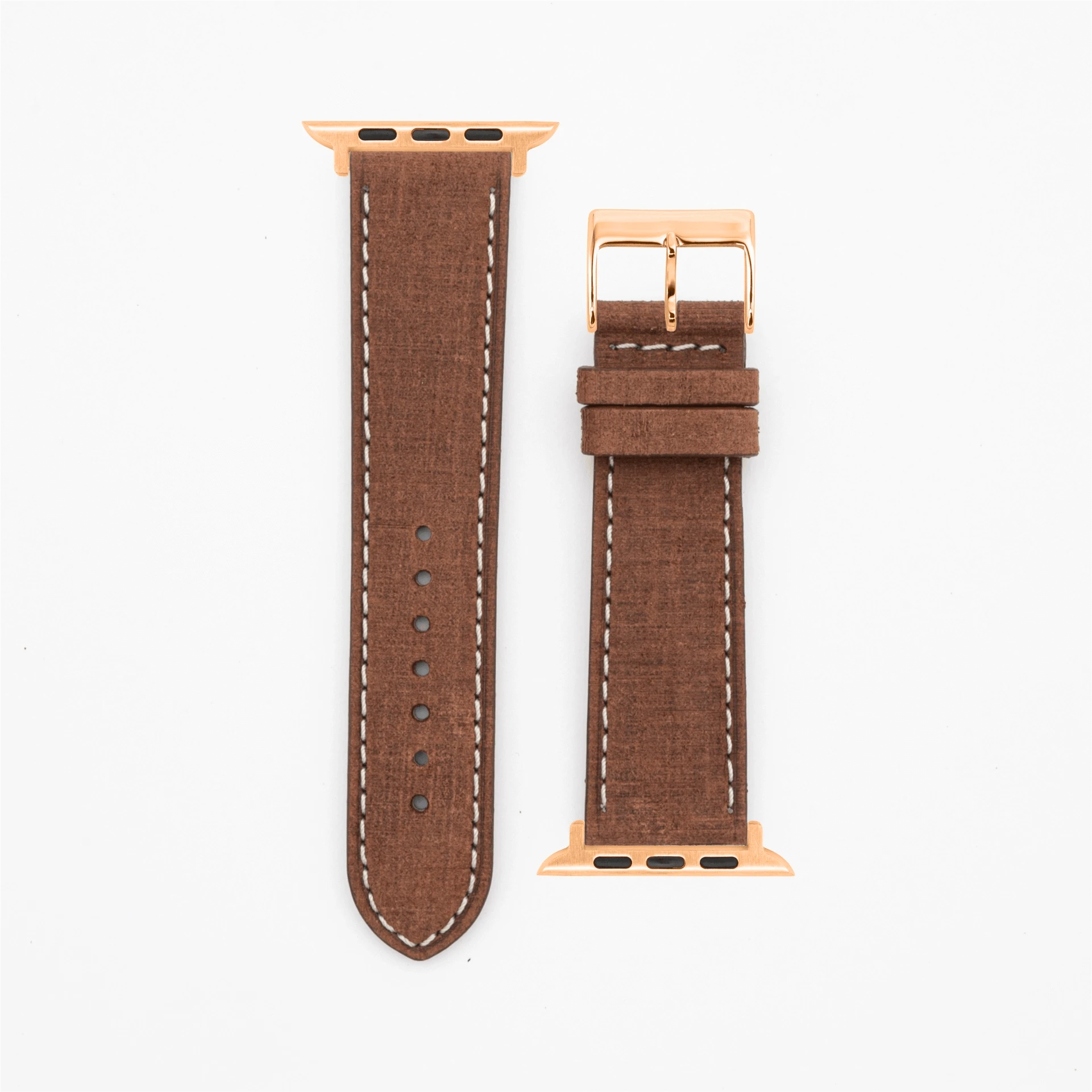 Grit - Vintage - Brown-Apple Watch-40/41/42mm-Leather Strap-Apple Watch