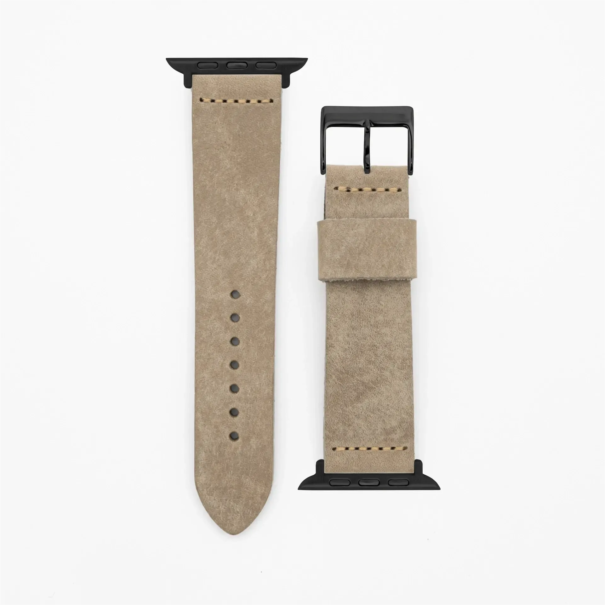 Pure - Vintage - Taupe-Apple Watch-40/41/42mm-Edelband-Leather Strap-Apple Watch