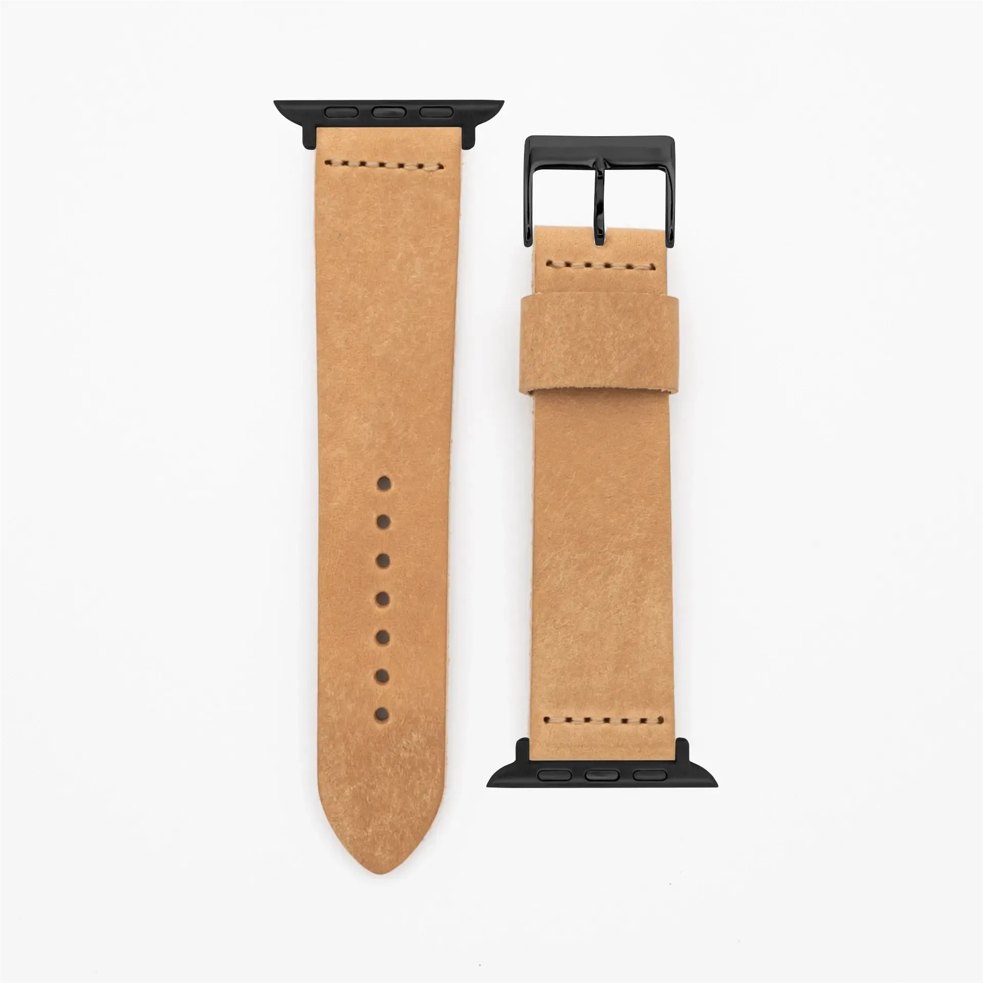 Pure · Vintage · Natur-Apple Watch-40/41/42mm-Edelband-Lederarmband-Apple Watch