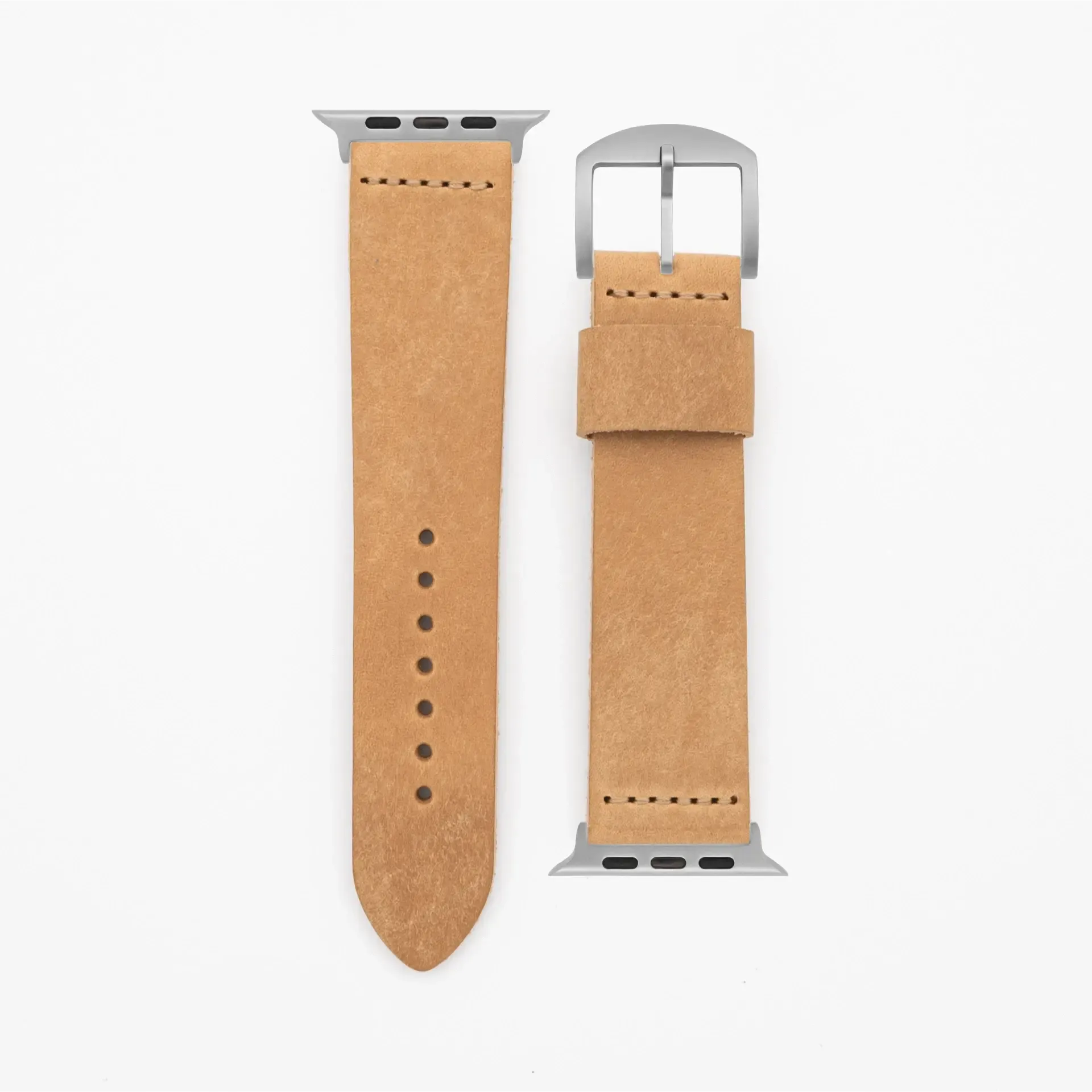 Pure · Vintage · Natur-Apple Watch Ultra-49mm-Edelband-Lederarmband-Apple Watch