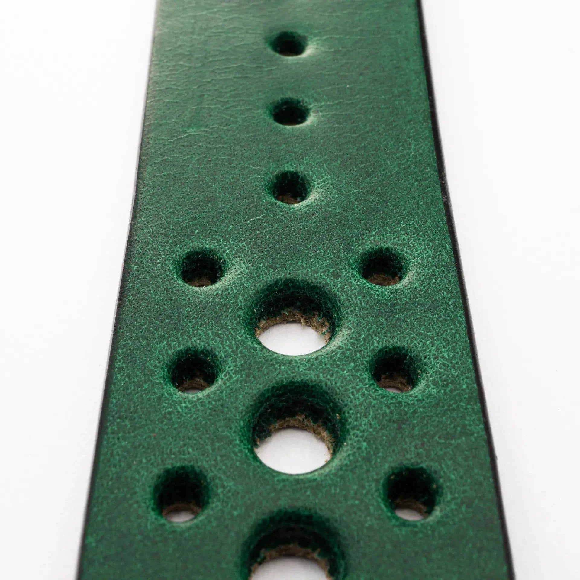 Formula - Vintage - Green leather strap-Apple Watch