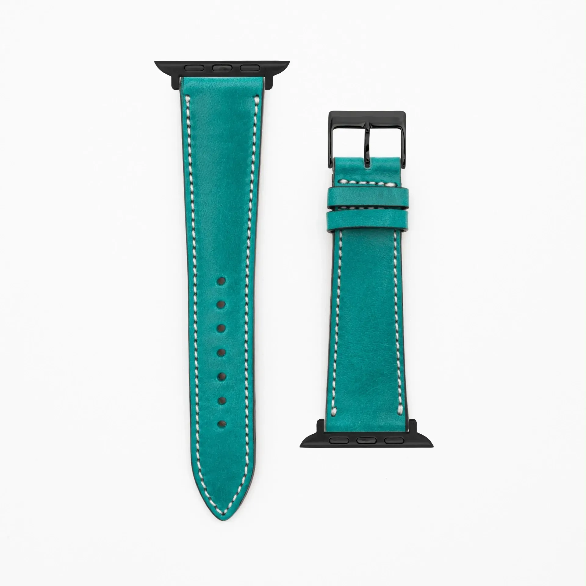 Vibrant · Vintage · Petrol-Apple Watch-40/41/42mm-Edelband-Lederarmband-Apple Watch