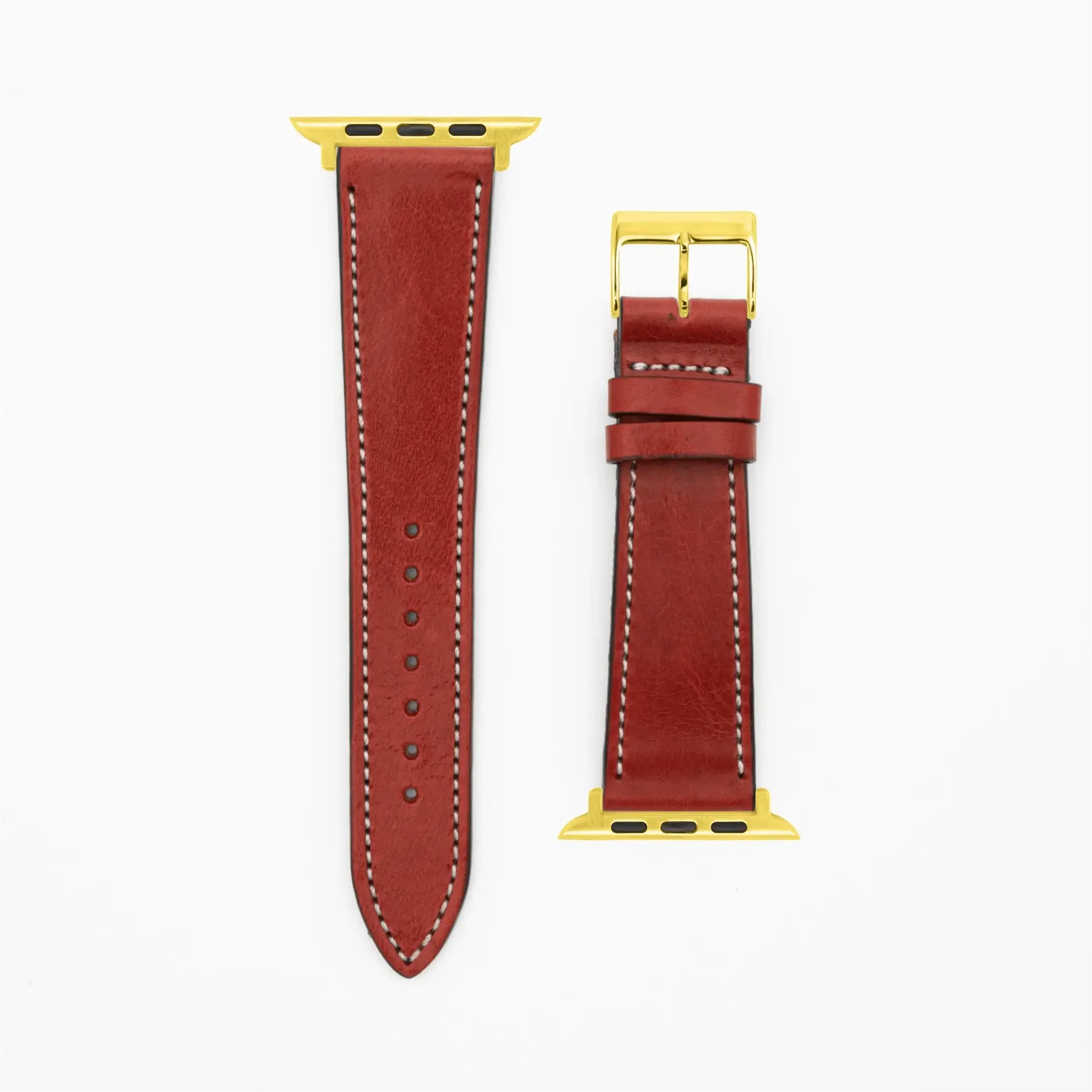 Vibrant - Vintage - Dark red Apple Watch 40/41/42mm leather strap Apple Watch
