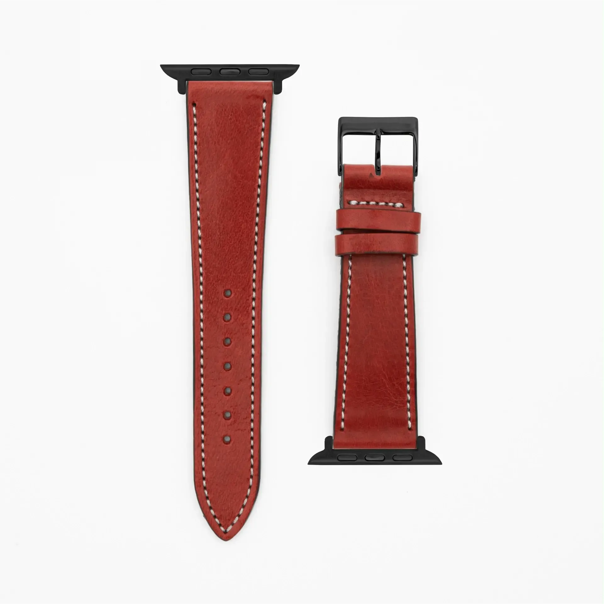Vibrant - Vintage - Dark red Apple Watch 40/41/42mm leather strap Apple Watch