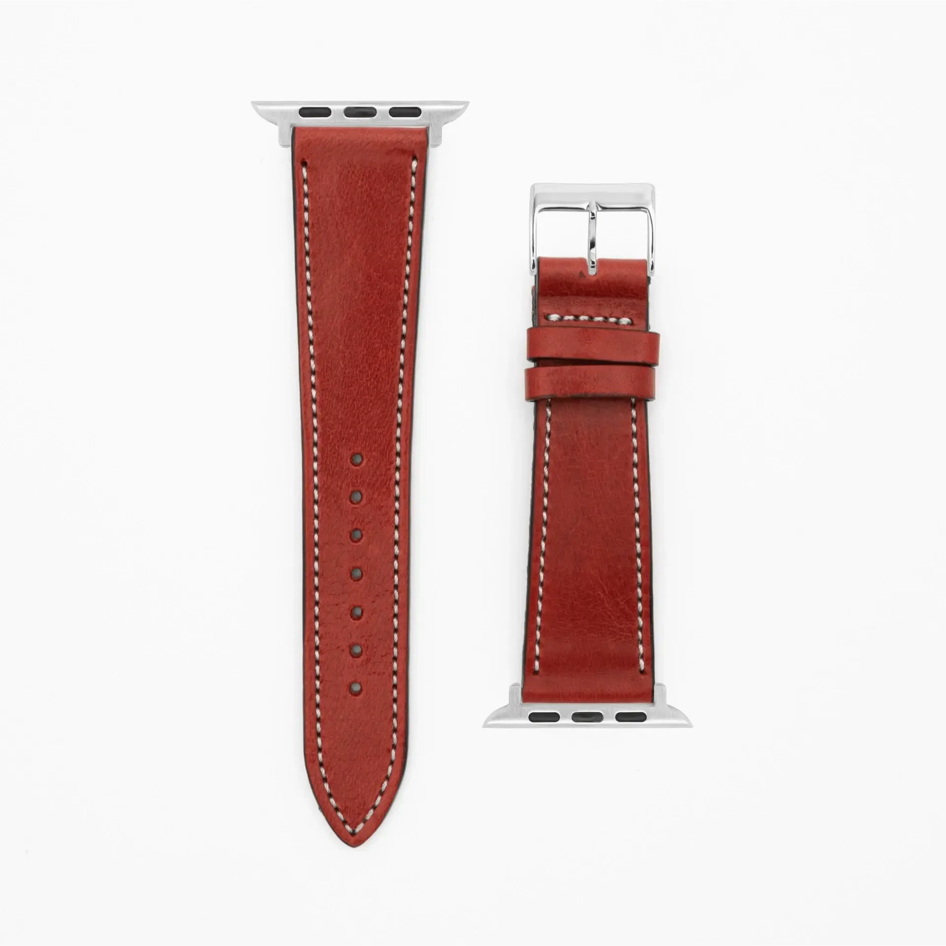 Vibrant - Vintage - Dark red Apple Watch 40/41/42mm leather strap Apple Watch