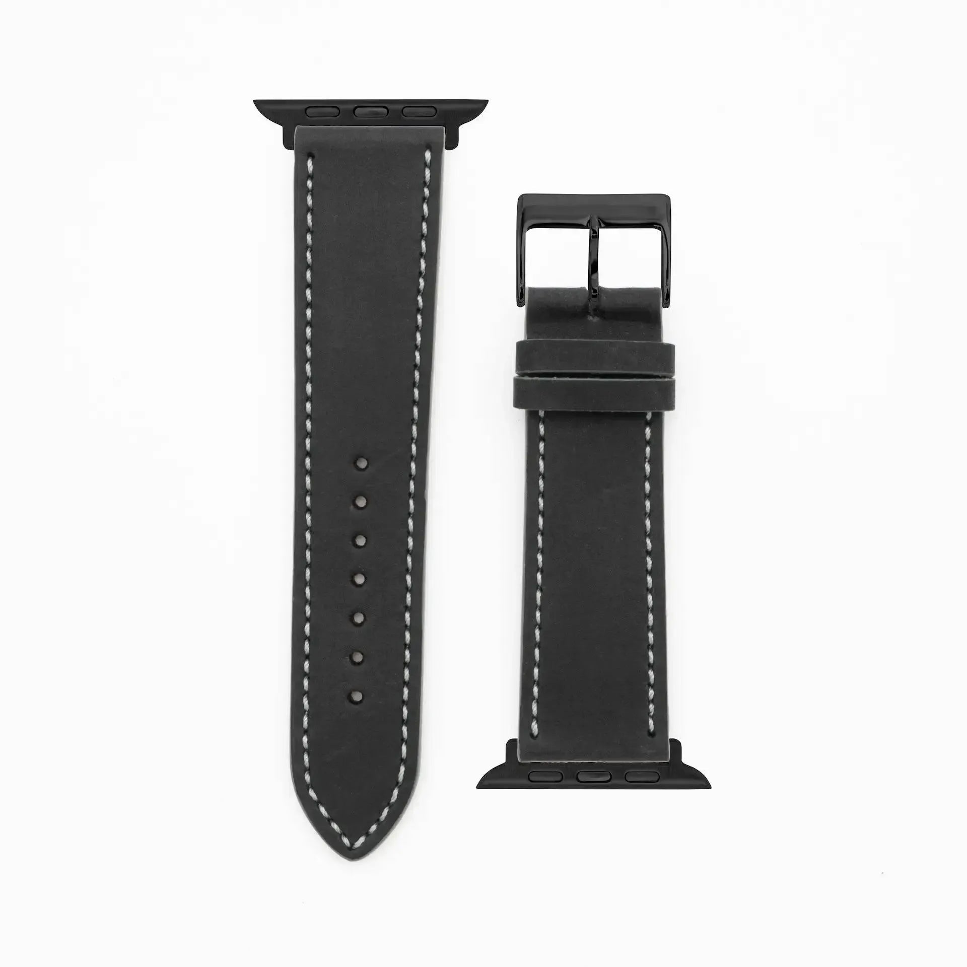 Western · Vintage · Schwarz-Apple Watch-40/41/42mm-Edelband-Lederarmband-Apple Watch