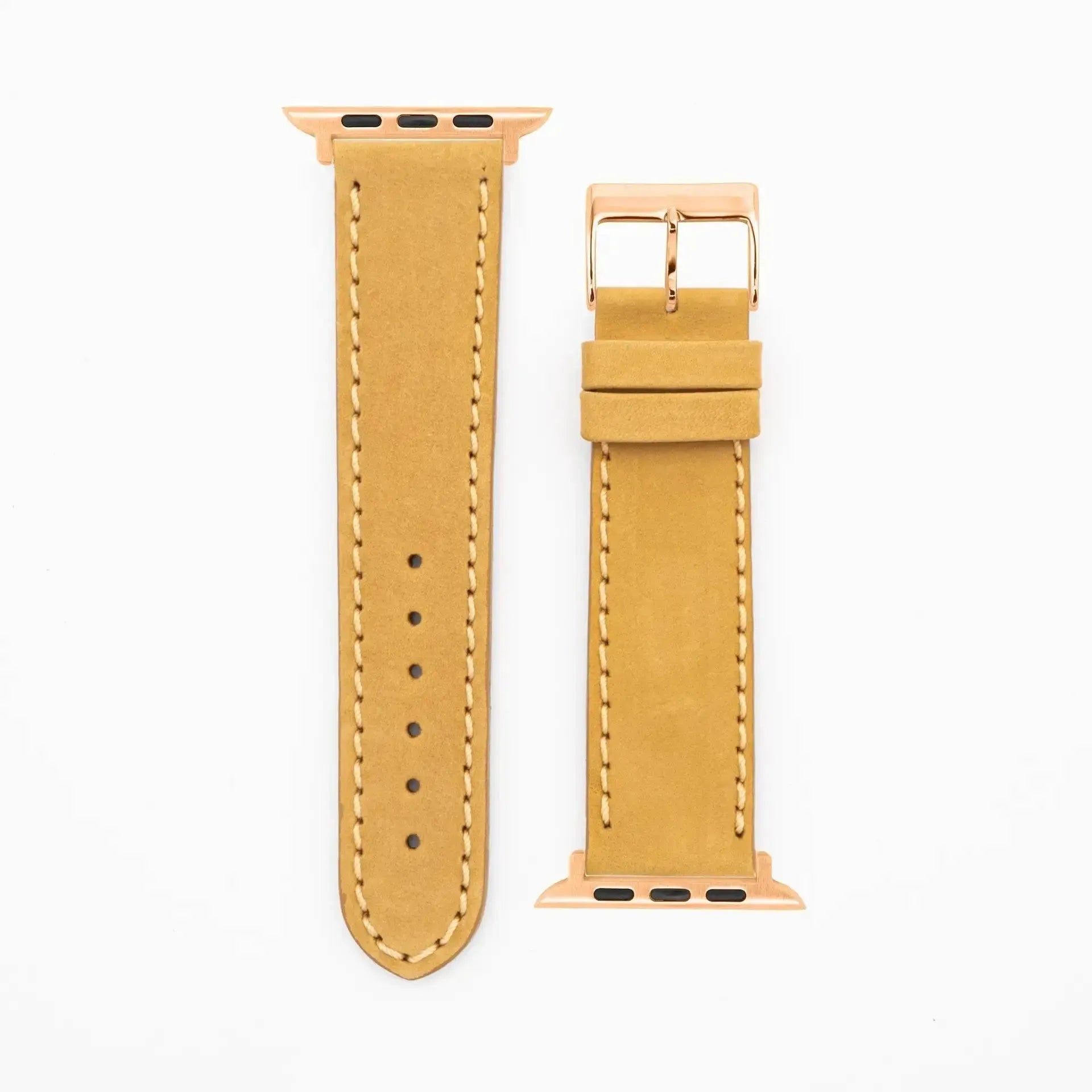 Suede · Classic · Senf-Apple Watch-40/41/42mm-Edelband-Lederarmband-Apple Watch
