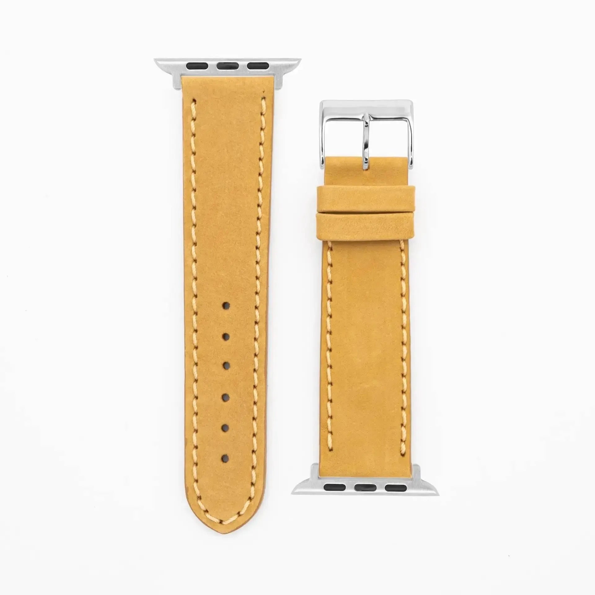 Suede · Classic · Senf-Apple Watch-40/41/42mm-Edelband-Lederarmband-Apple Watch