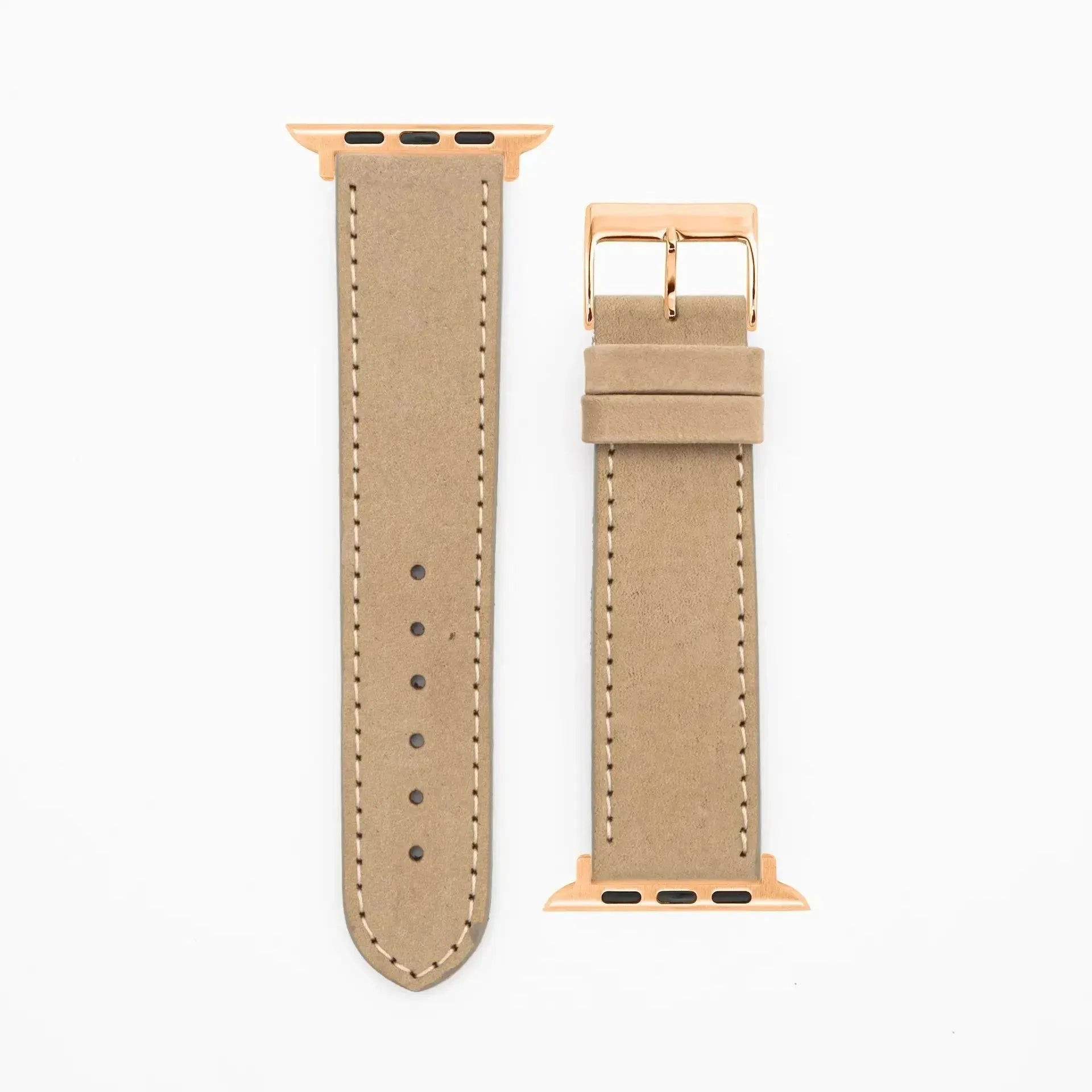 Suede · Classic · Beige-Apple Watch-40/41/42mm-Edelband-Lederarmband-Apple Watch