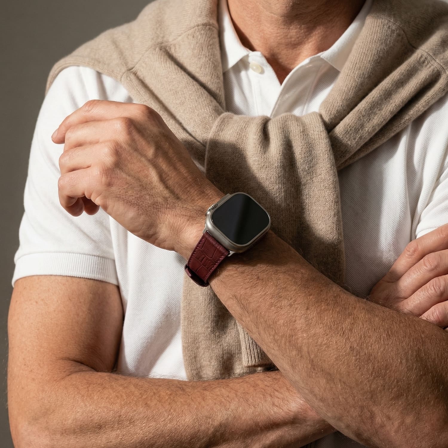 Croco Grain - Classic - Bordeaux