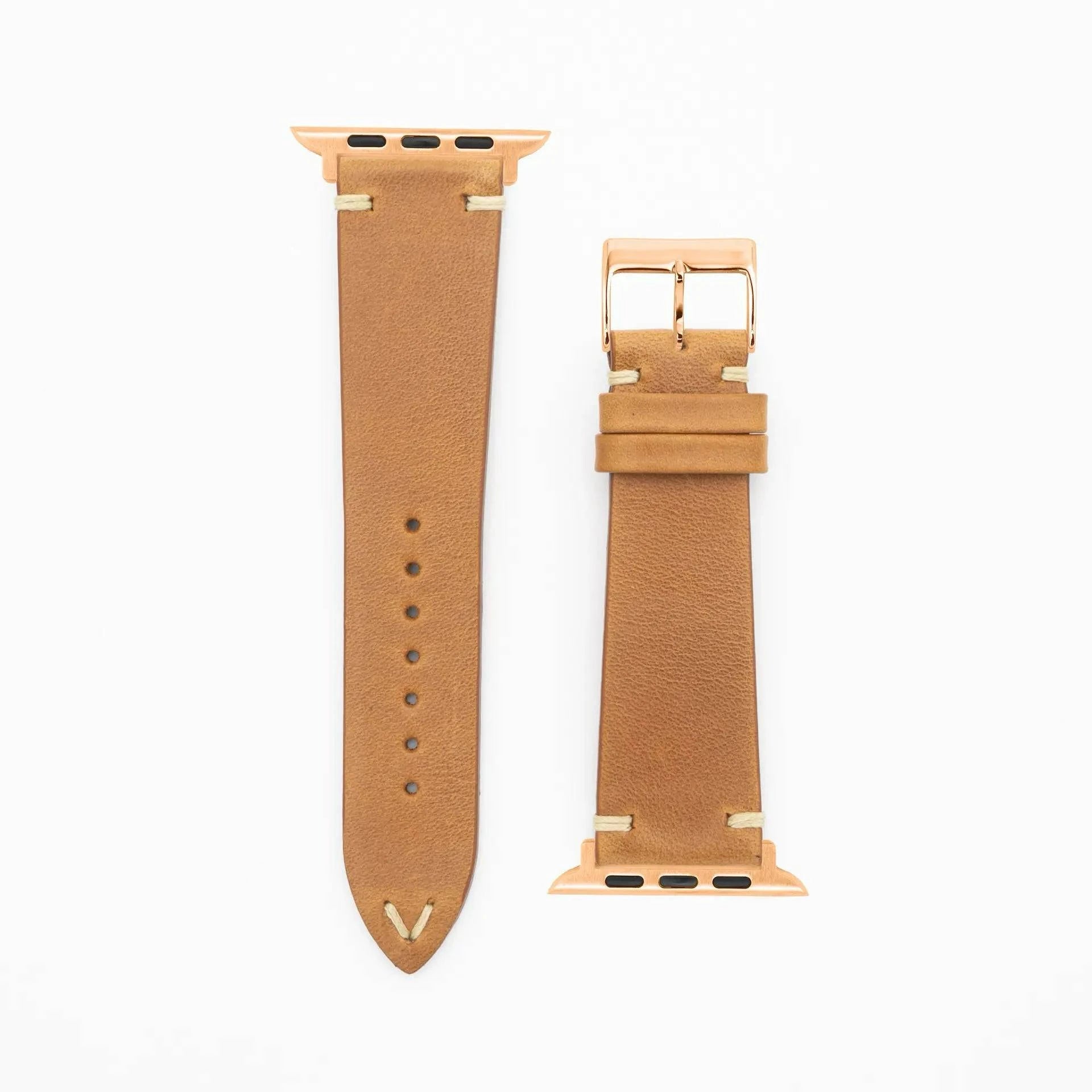 Node - Vintage - Brown-Apple Watch-40/41/42mm-Edelband-Leather Strap-Apple Watch