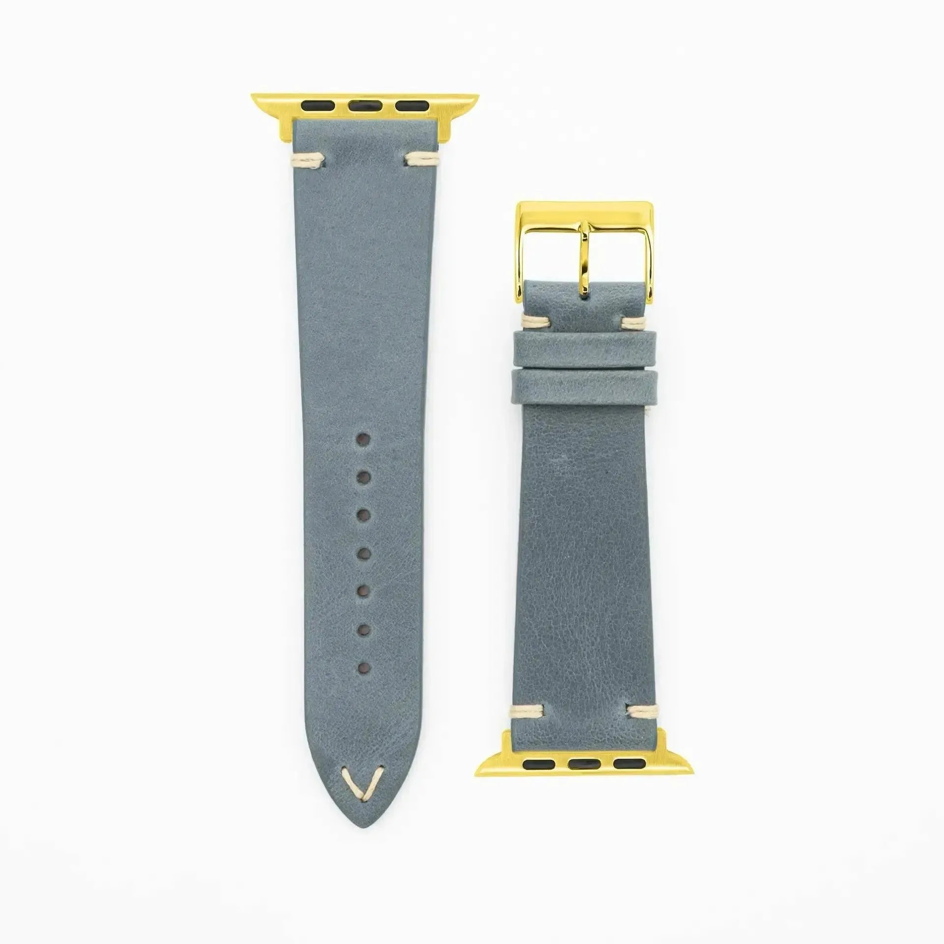 Node - Vintage - Blue-Apple Watch-40/41/42mm-Edelband-Leather Strap-Apple Watch